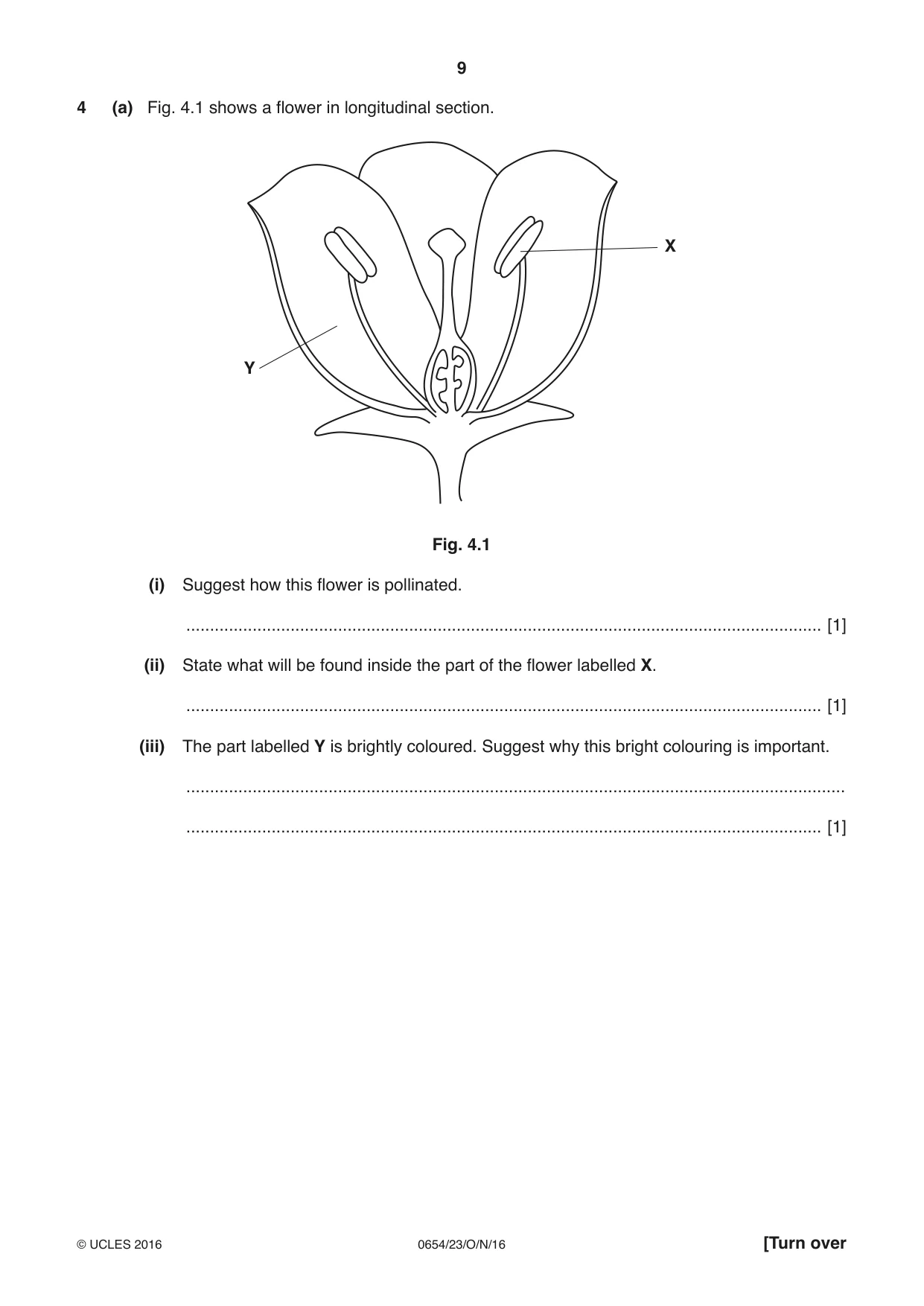 Cambridge IGCSE Sciences - Co-ordinated (Double) 0654 2016 Oct/Nov Paper 2 · Variant 3 question paper, page 9 of 28