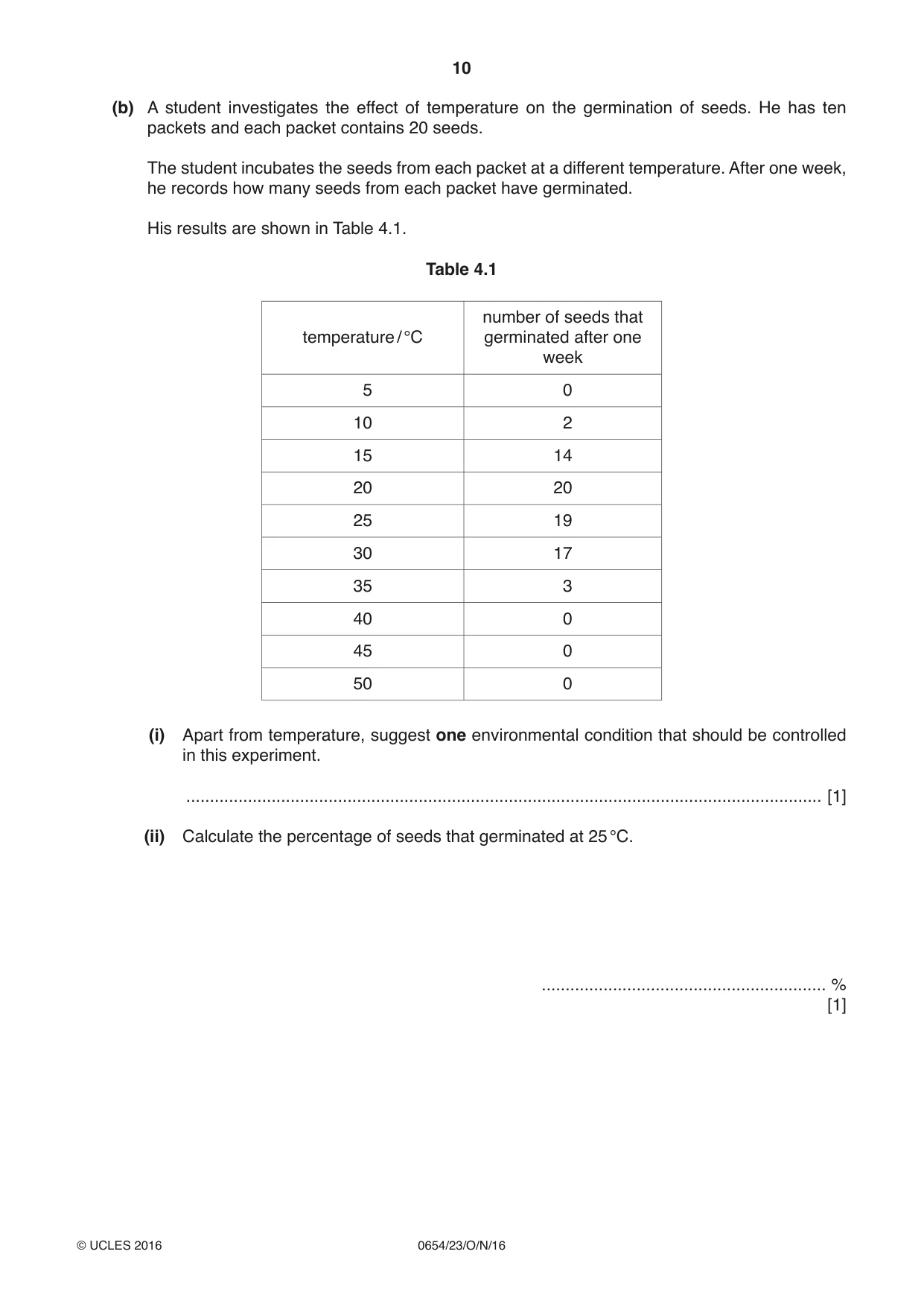 Cambridge IGCSE Sciences - Co-ordinated (Double) 0654 2016 Oct/Nov Paper 2 · Variant 3 question paper, page 10 of 28