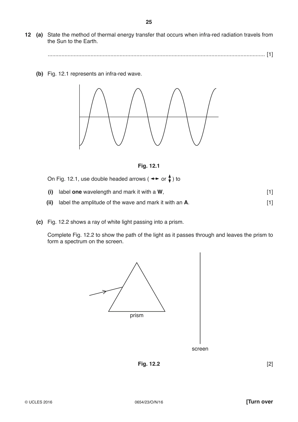 Cambridge IGCSE Sciences - Co-ordinated (Double) 0654 2016 Oct/Nov Paper 2 · Variant 3 question paper, page 25 of 28