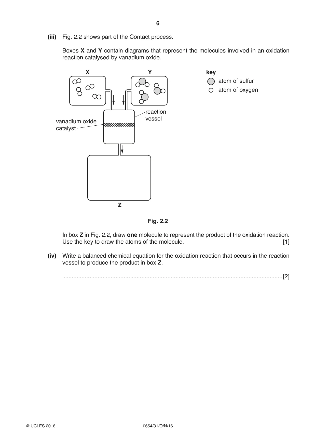 Cambridge IGCSE Sciences - Co-ordinated (Double) 0654 2016 Oct/Nov Paper 3 · Variant 1 question paper, page 6 of 32