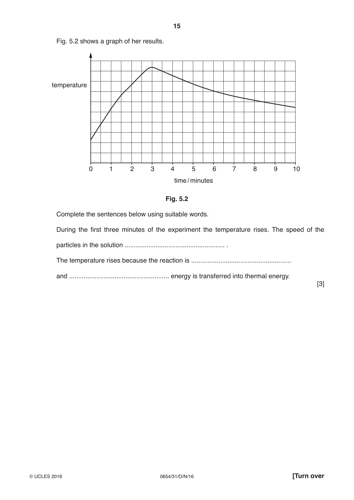 Cambridge IGCSE Sciences - Co-ordinated (Double) 0654 2016 Oct/Nov Paper 3 · Variant 1 question paper, page 15 of 32