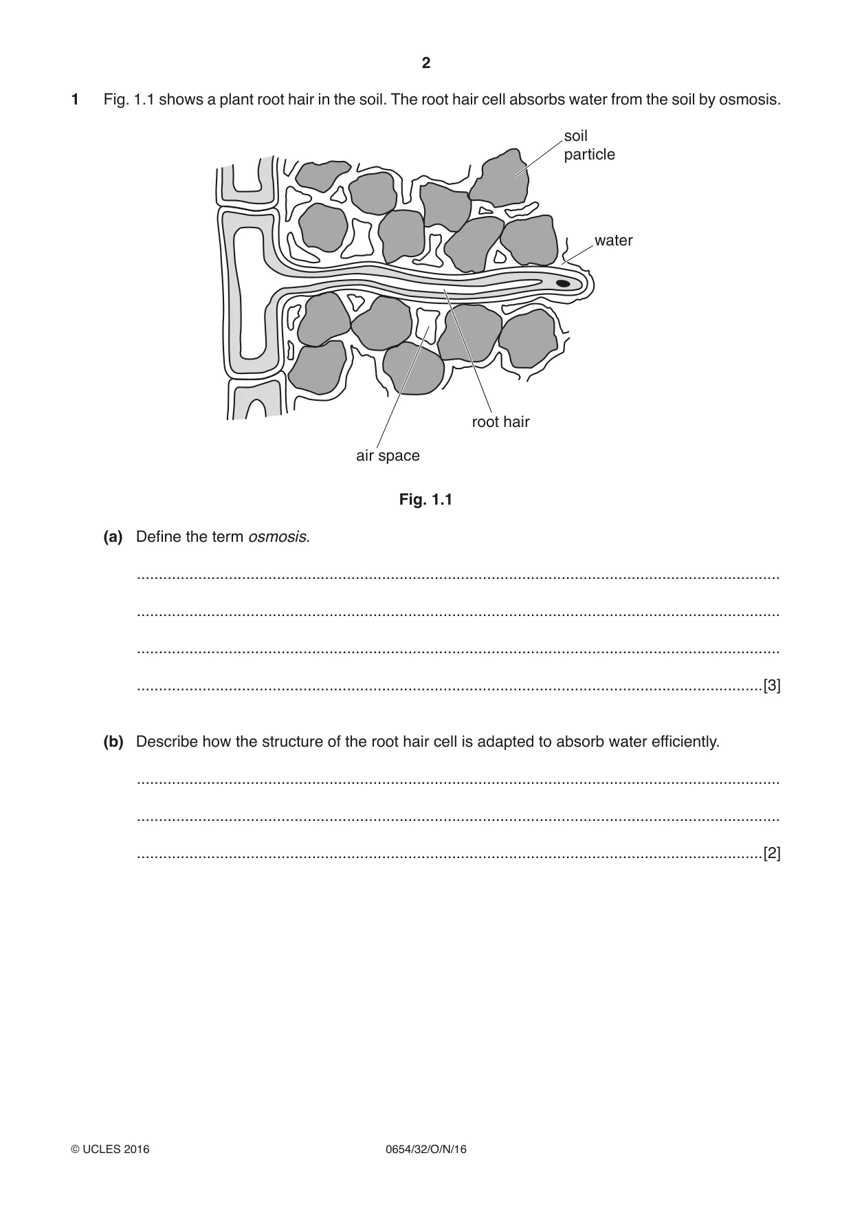 Cambridge IGCSE Sciences - Co-ordinated (Double) 0654 2016 Oct/Nov Paper 3 · Variant 2 question paper, page 2 of 36