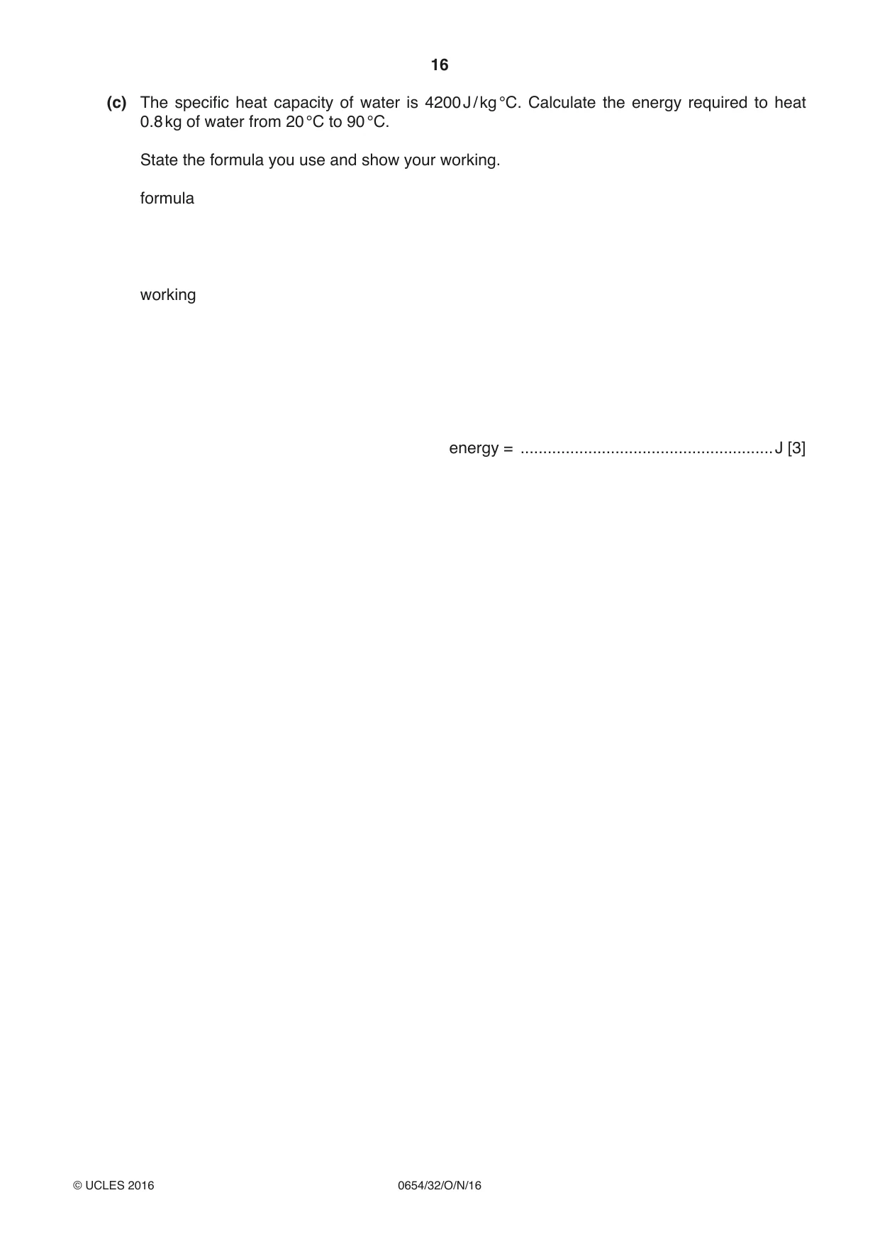 Cambridge IGCSE Sciences - Co-ordinated (Double) 0654 2016 Oct/Nov Paper 3 · Variant 2 question paper, page 16 of 36