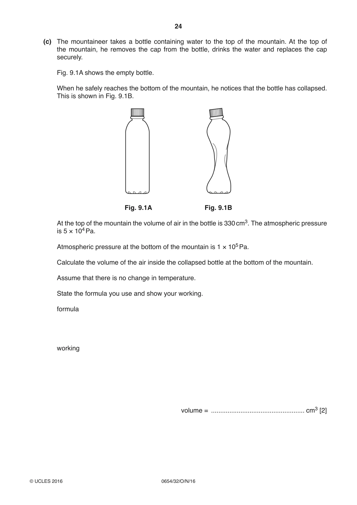 Cambridge IGCSE Sciences - Co-ordinated (Double) 0654 2016 Oct/Nov Paper 3 · Variant 2 question paper, page 24 of 36
