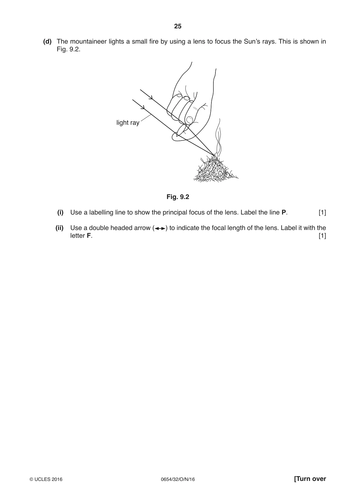 Cambridge IGCSE Sciences - Co-ordinated (Double) 0654 2016 Oct/Nov Paper 3 · Variant 2 question paper, page 25 of 36
