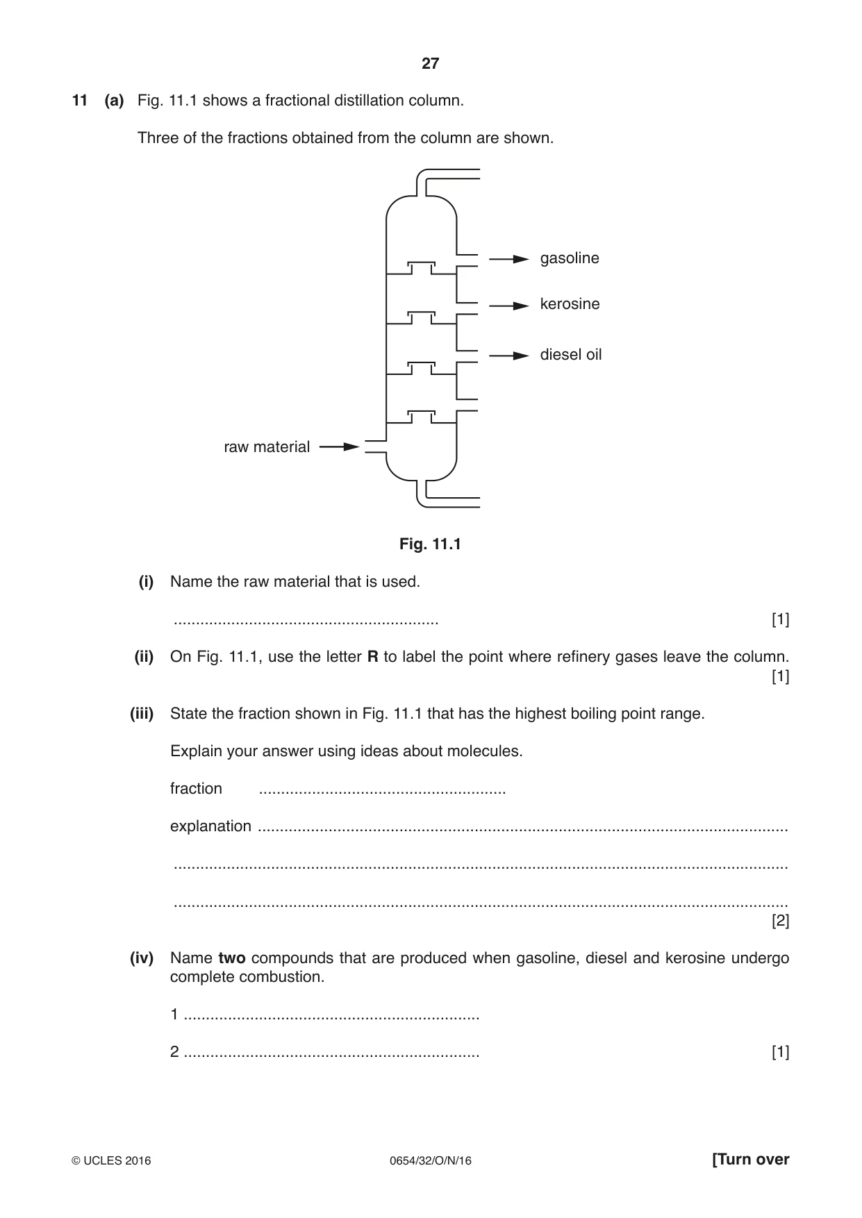 Cambridge IGCSE Sciences - Co-ordinated (Double) 0654 2016 Oct/Nov Paper 3 · Variant 2 question paper, page 27 of 36