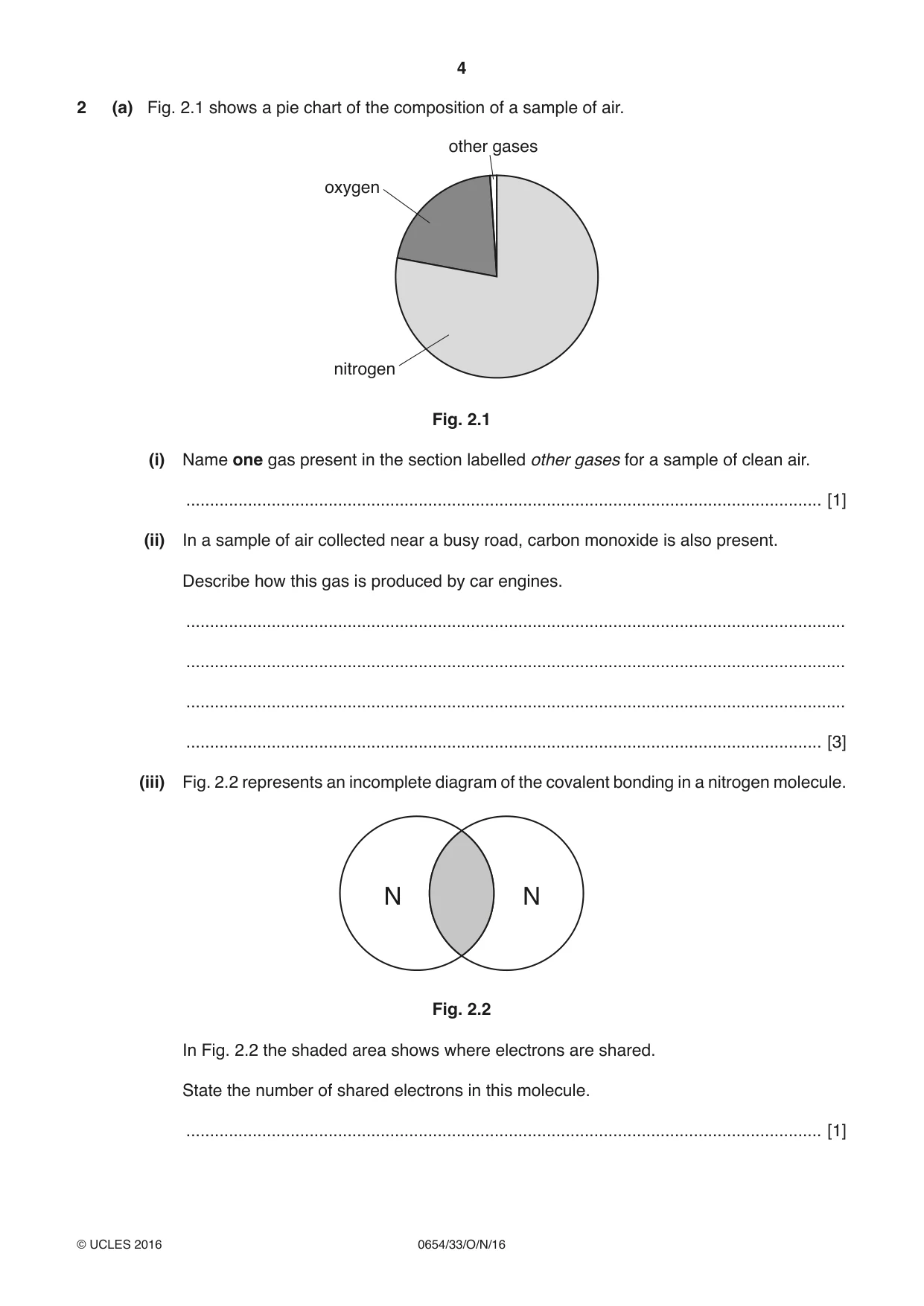 Cambridge IGCSE Sciences - Co-ordinated (Double) 0654 2016 Oct/Nov Paper 3 · Variant 3 question paper, page 4 of 32