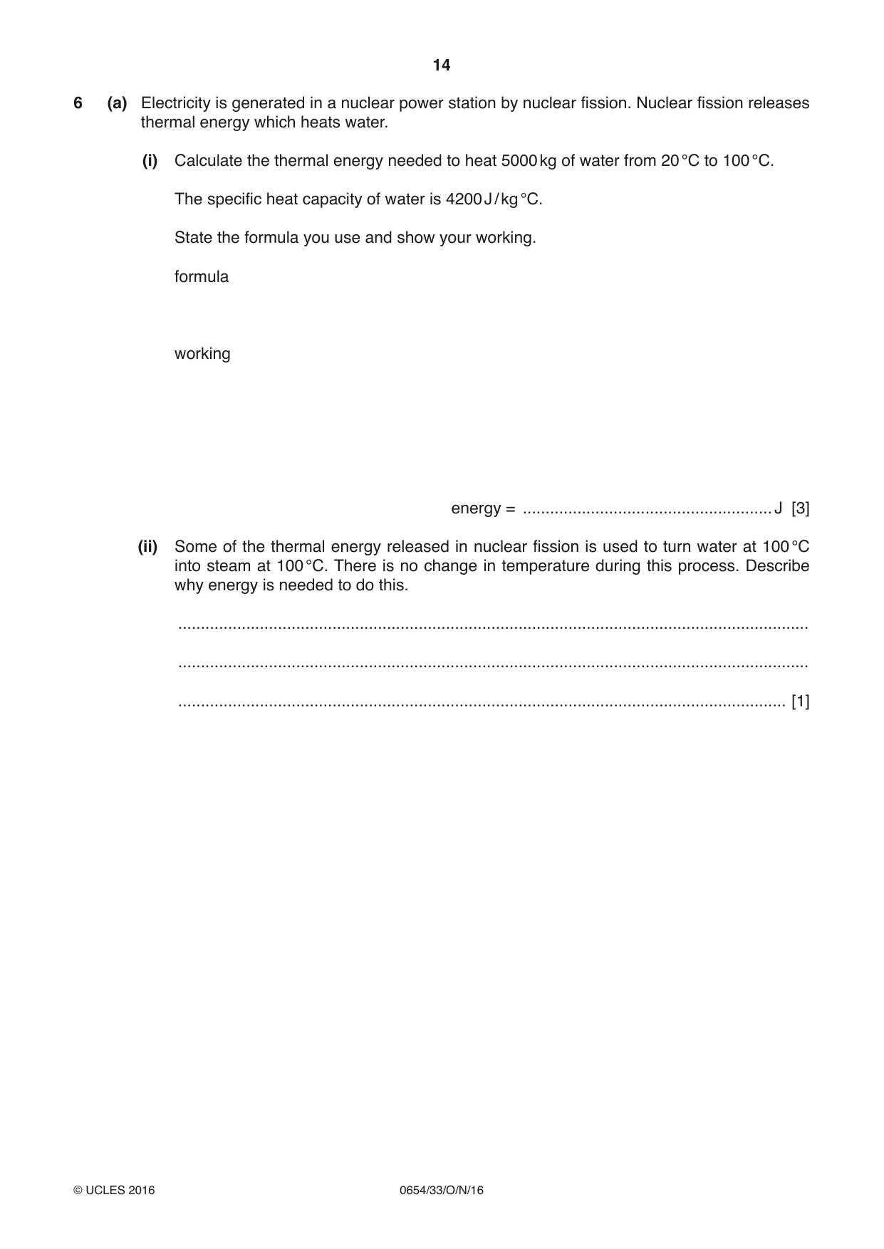 Cambridge IGCSE Sciences - Co-ordinated (Double) 0654 2016 Oct/Nov Paper 3 · Variant 3 question paper, page 14 of 32