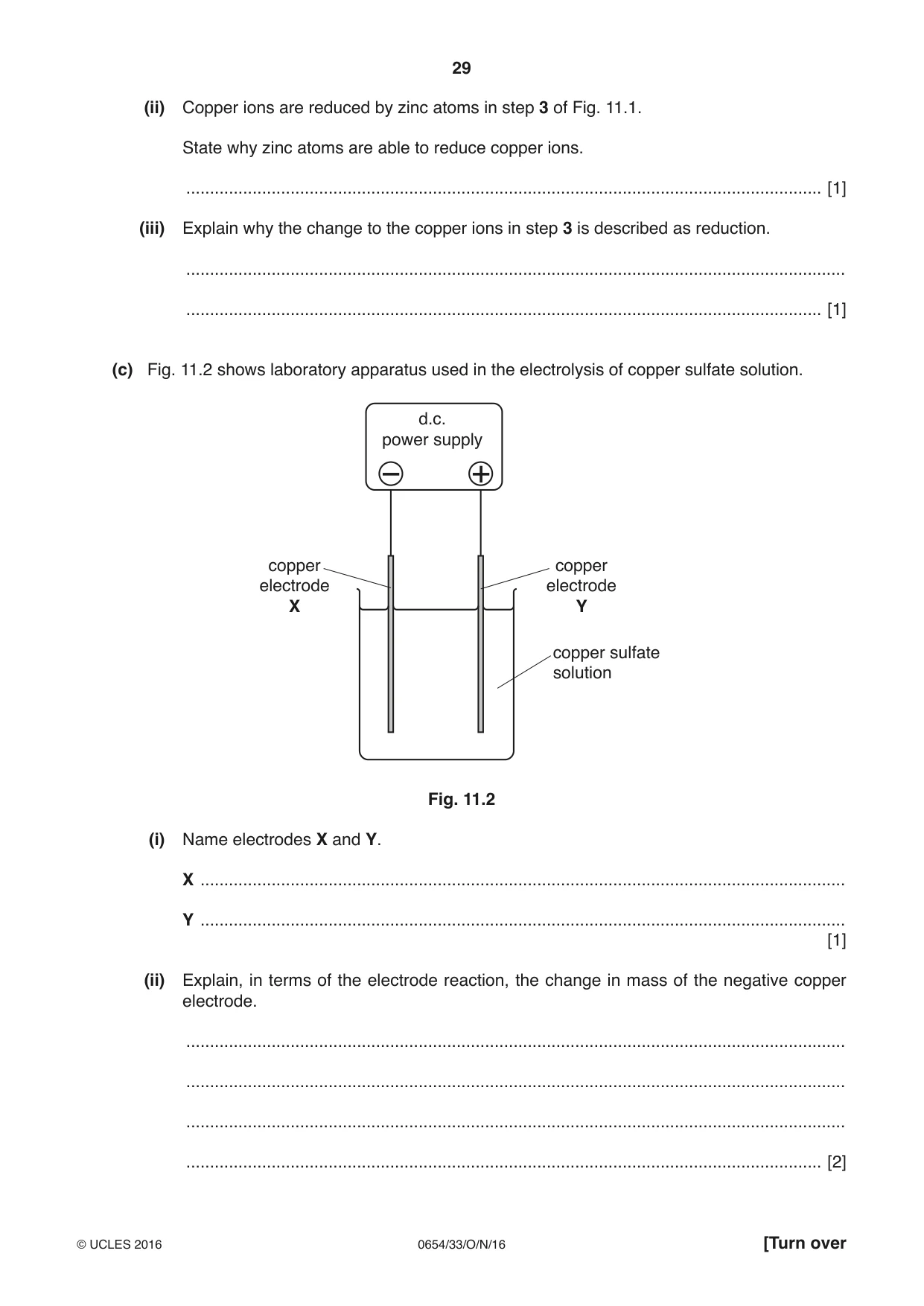 Cambridge IGCSE Sciences - Co-ordinated (Double) 0654 2016 Oct/Nov Paper 3 · Variant 3 question paper, page 29 of 32