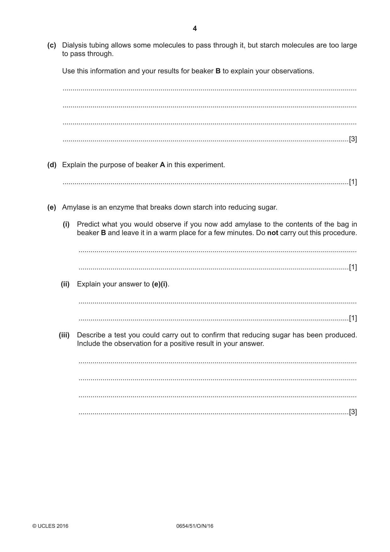 Cambridge IGCSE Sciences - Co-ordinated (Double) 0654 2016 Oct/Nov Paper 5 · Variant 1 question paper, page 4 of 16