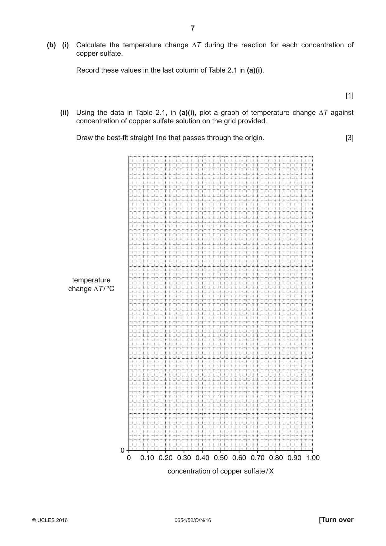 Cambridge IGCSE Sciences - Co-ordinated (Double) 0654 2016 Oct/Nov Paper 5 · Variant 2 question paper, page 7 of 12