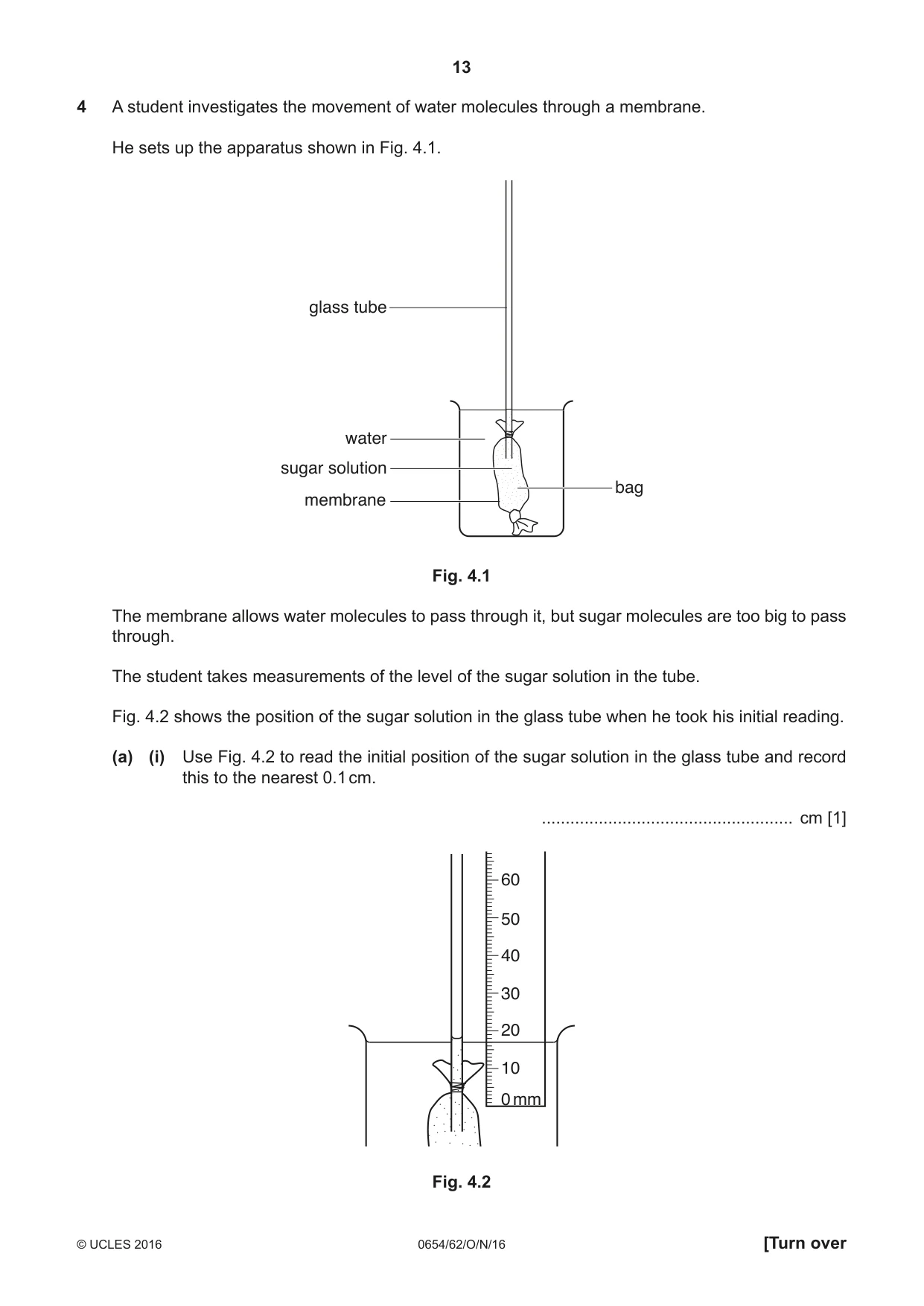 Cambridge IGCSE Sciences - Co-ordinated (Double) 0654 2016 Oct/Nov Paper 6 · Variant 2 question paper, page 13 of 20