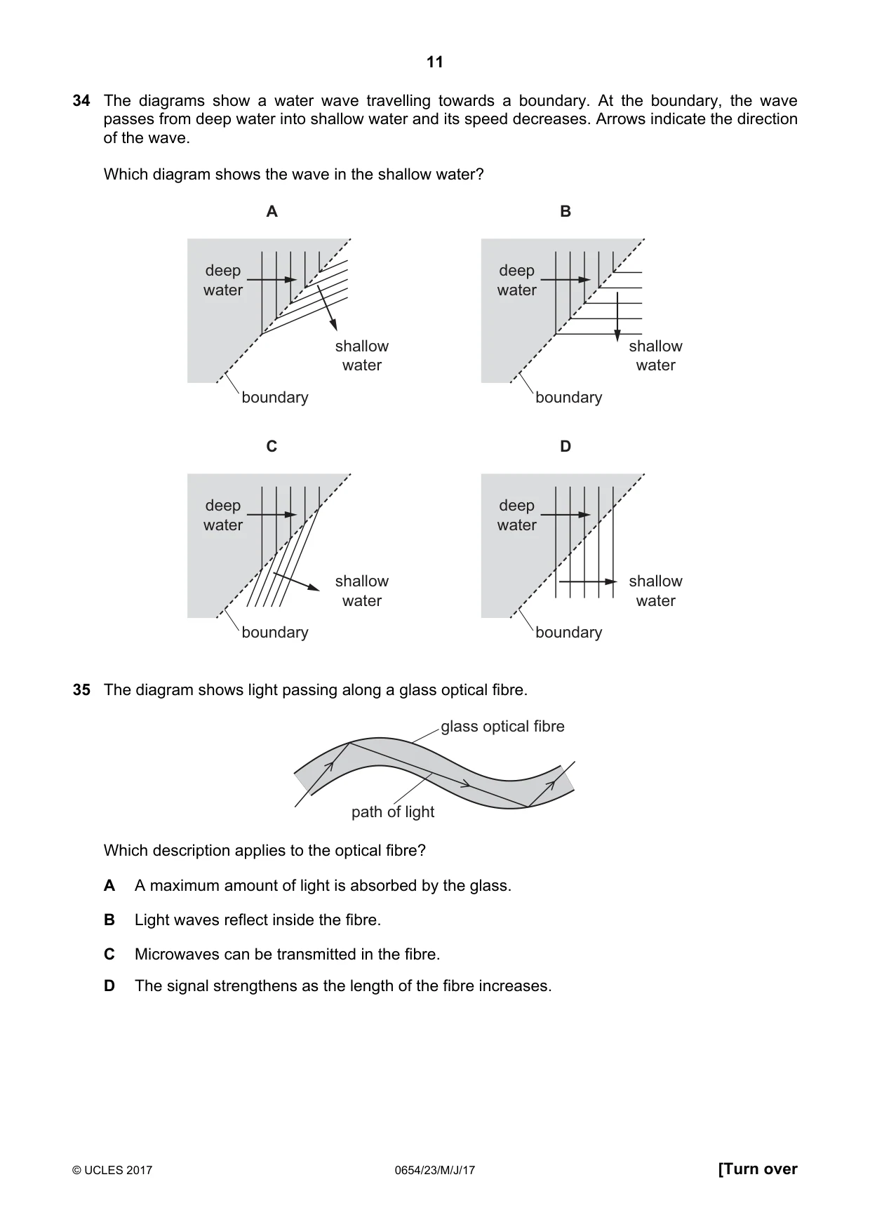 Cambridge IGCSE Sciences - Co-ordinated (Double) 0654 2017 May/June Paper 2 · Variant 3 question paper, page 11 of 16