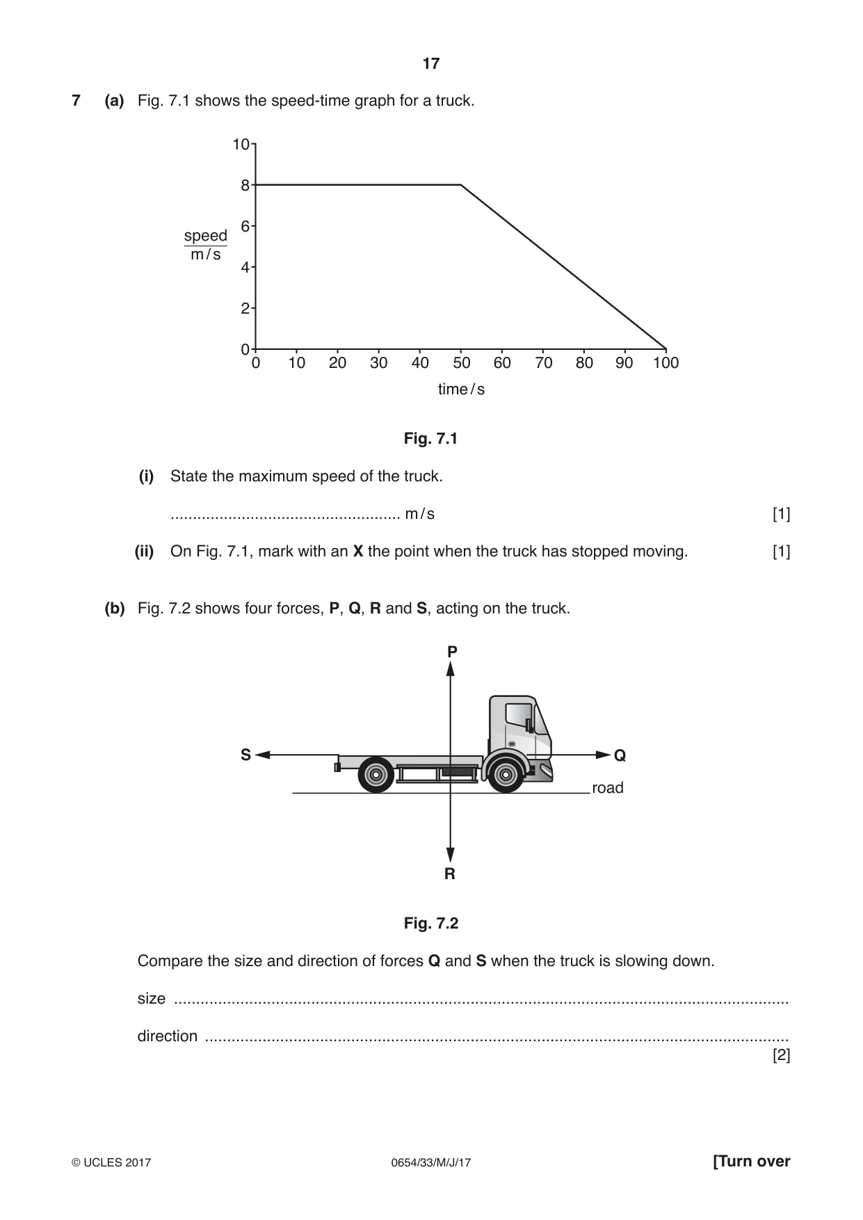 Cambridge IGCSE Sciences - Co-ordinated (Double) 0654 2017 May/June Paper 3 · Variant 3 question paper, page 17 of 32