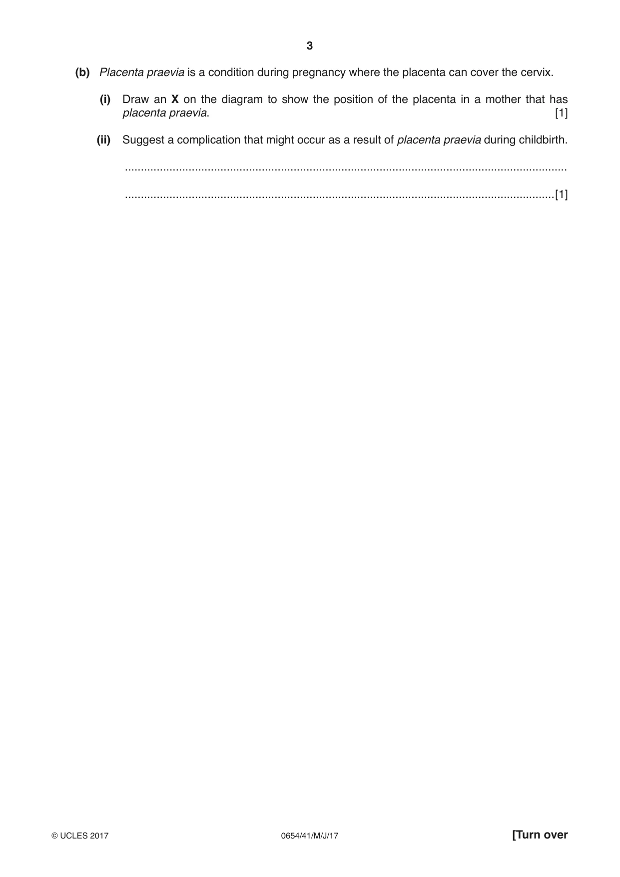 Cambridge IGCSE Sciences - Co-ordinated (Double) 0654 2017 May/June Paper 4 · Variant 1 question paper, page 3 of 28