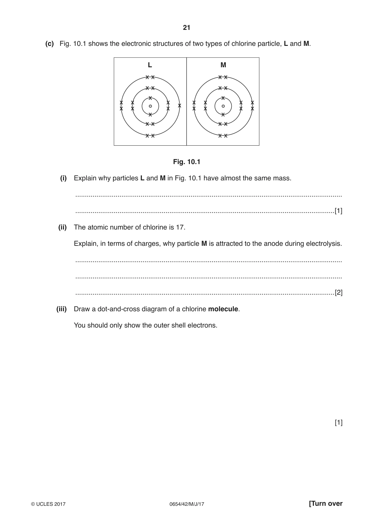 Cambridge IGCSE Sciences - Co-ordinated (Double) 0654 2017 May/June Paper 4 · Variant 2 question paper, page 21 of 28