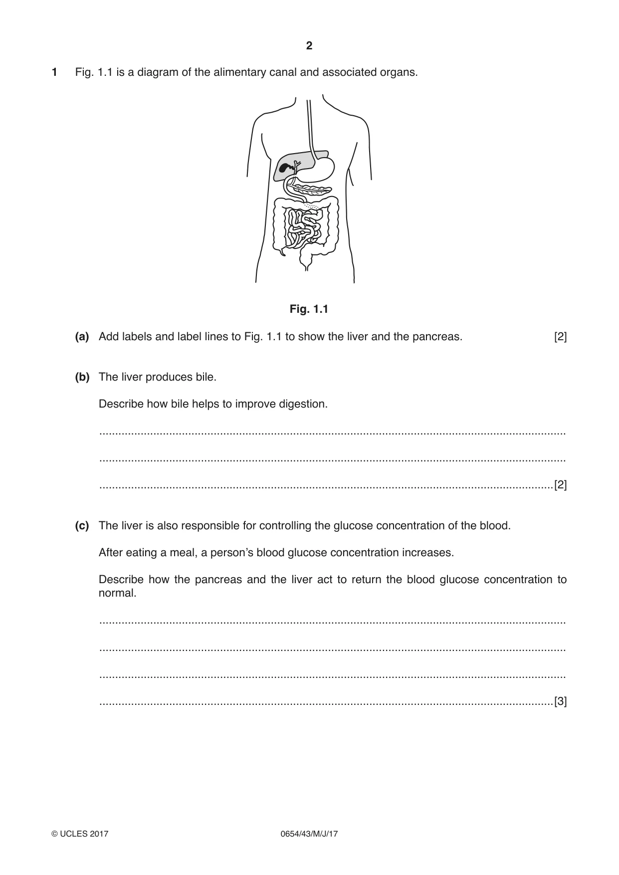 Cambridge IGCSE Sciences - Co-ordinated (Double) 0654 2017 May/June Paper 4 · Variant 3 question paper, page 2 of 32