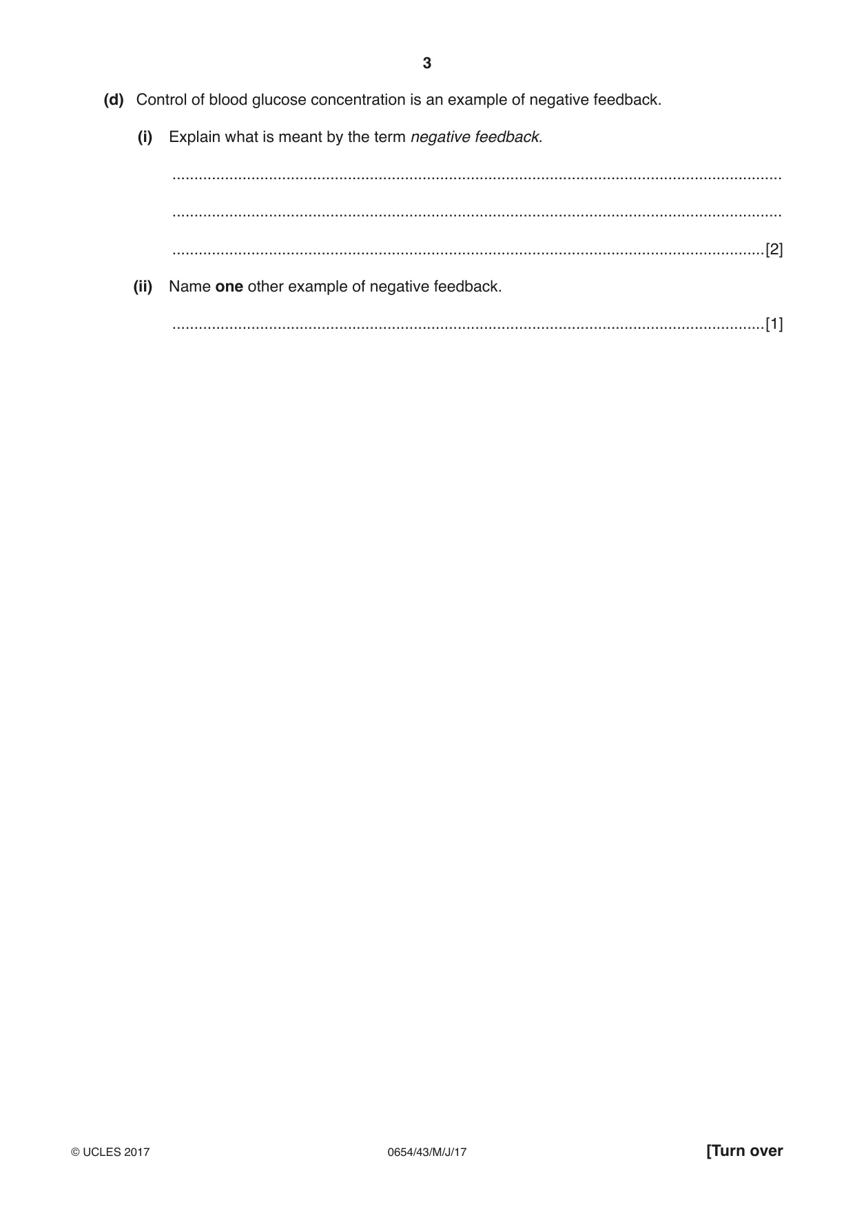Cambridge IGCSE Sciences - Co-ordinated (Double) 0654 2017 May/June Paper 4 · Variant 3 question paper, page 3 of 32