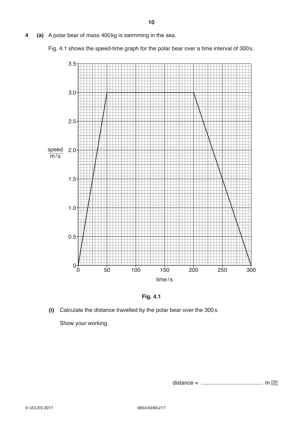 Cambridge IGCSE Sciences - Co-ordinated (Double) 0654 2017 May/June Paper 4 · Variant 3 question paper, page 10 of 32
