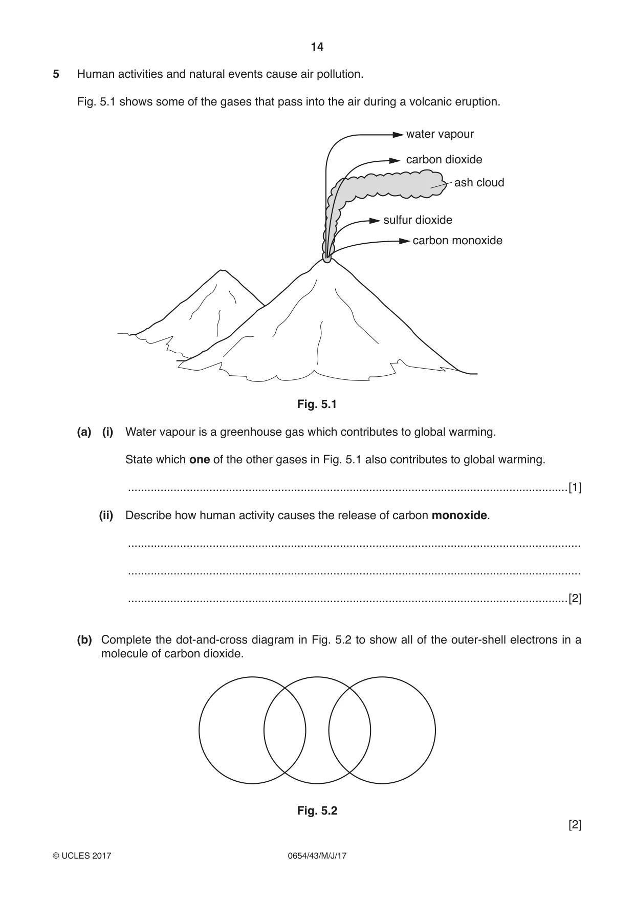 Cambridge IGCSE Sciences - Co-ordinated (Double) 0654 2017 May/June Paper 4 · Variant 3 question paper, page 14 of 32