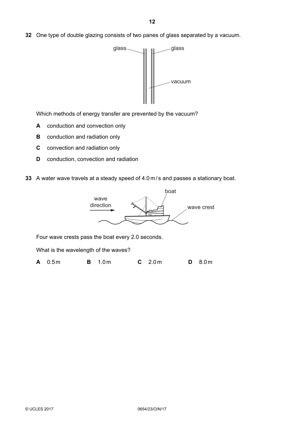 Cambridge IGCSE Sciences - Co-ordinated (Double) 0654 2017 Oct/Nov Paper 2 · Variant 3 question paper, page 12 of 20