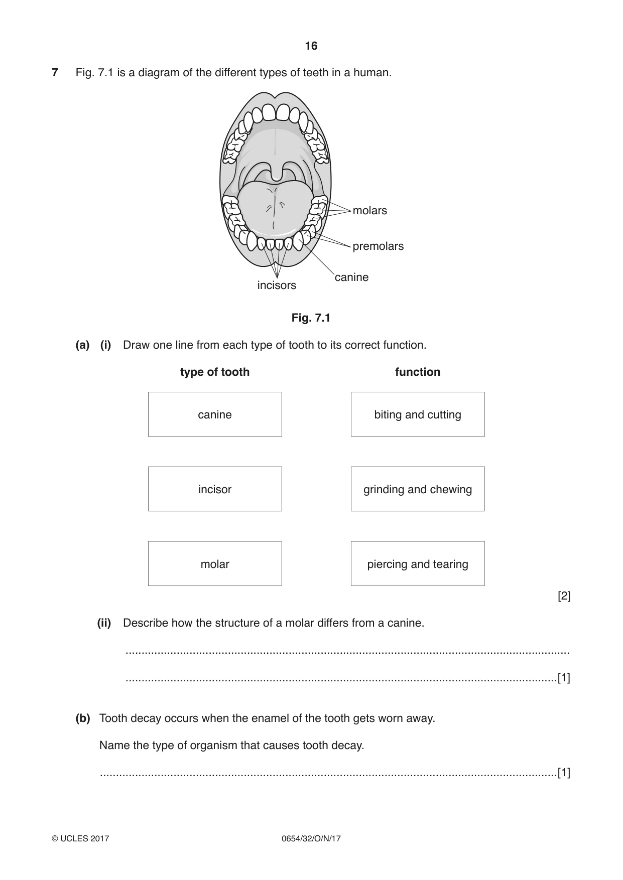 Cambridge IGCSE Sciences - Co-ordinated (Double) 0654 2017 Oct/Nov Paper 3 · Variant 2 question paper, page 16 of 32