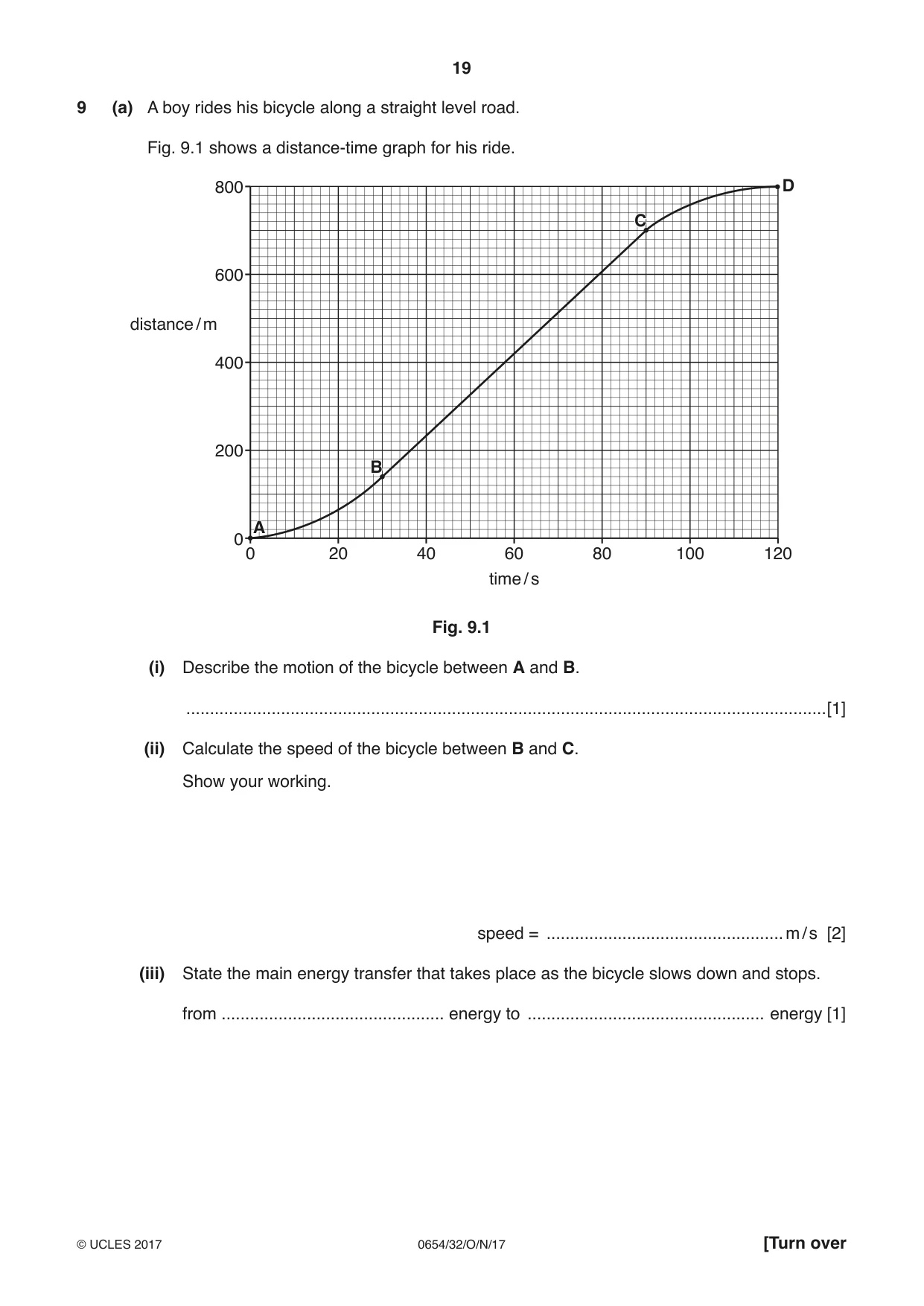 Cambridge IGCSE Sciences - Co-ordinated (Double) 0654 2017 Oct/Nov Paper 3 · Variant 2 question paper, page 19 of 32