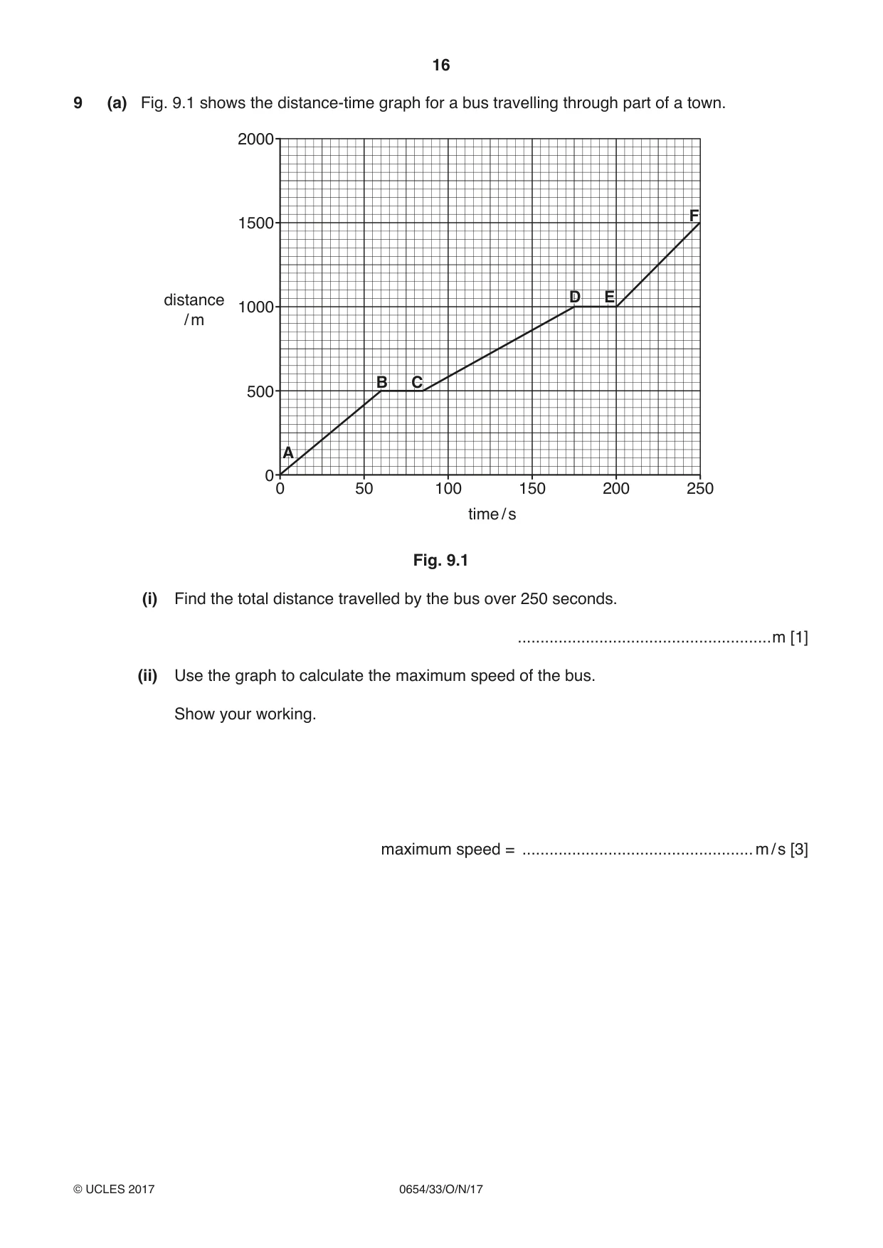 Cambridge IGCSE Sciences - Co-ordinated (Double) 0654 2017 Oct/Nov Paper 3 · Variant 3 question paper, page 16 of 28