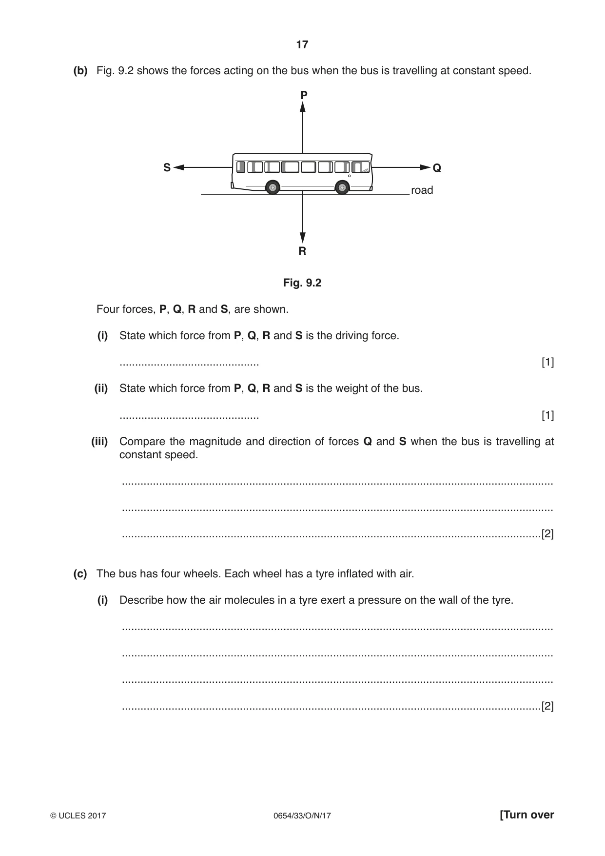 Cambridge IGCSE Sciences - Co-ordinated (Double) 0654 2017 Oct/Nov Paper 3 · Variant 3 question paper, page 17 of 28