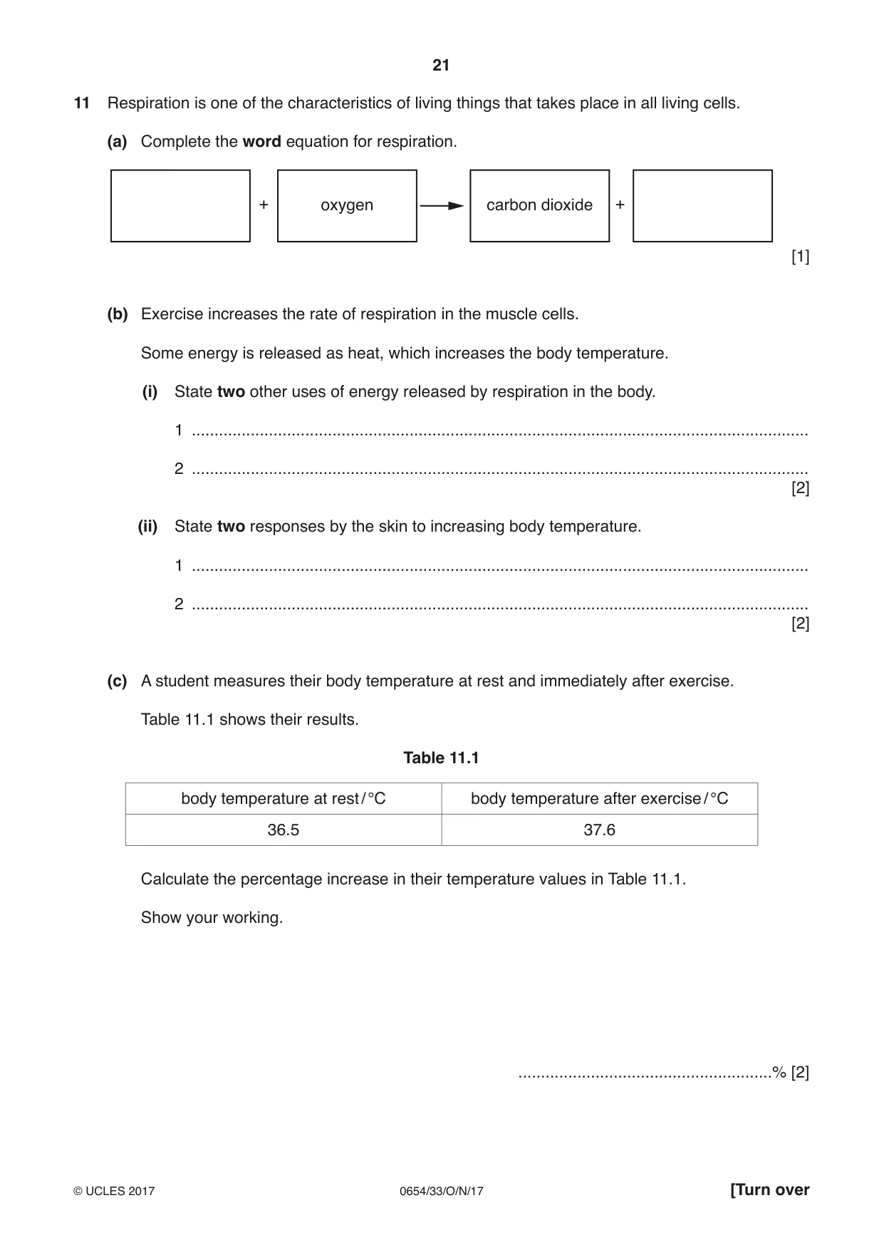 Cambridge IGCSE Sciences - Co-ordinated (Double) 0654 2017 Oct/Nov Paper 3 · Variant 3 question paper, page 21 of 28