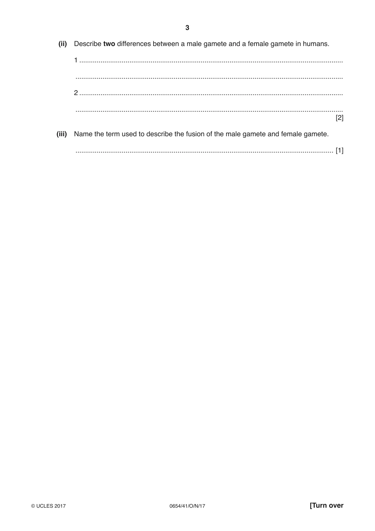Cambridge IGCSE Sciences - Co-ordinated (Double) 0654 2017 Oct/Nov Paper 4 · Variant 1 question paper, page 3 of 32