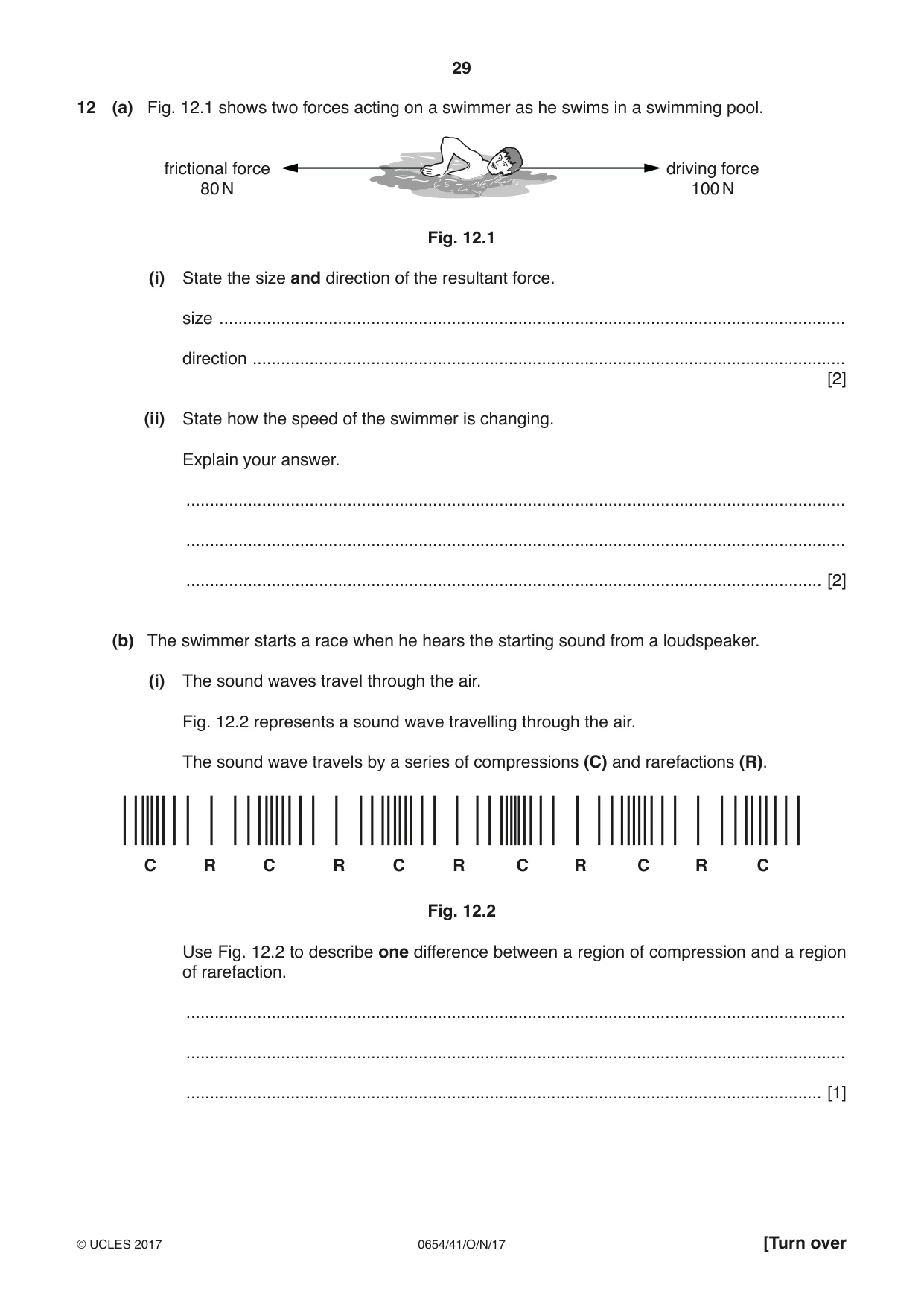 Cambridge IGCSE Sciences - Co-ordinated (Double) 0654 2017 Oct/Nov Paper 4 · Variant 1 question paper, page 29 of 32