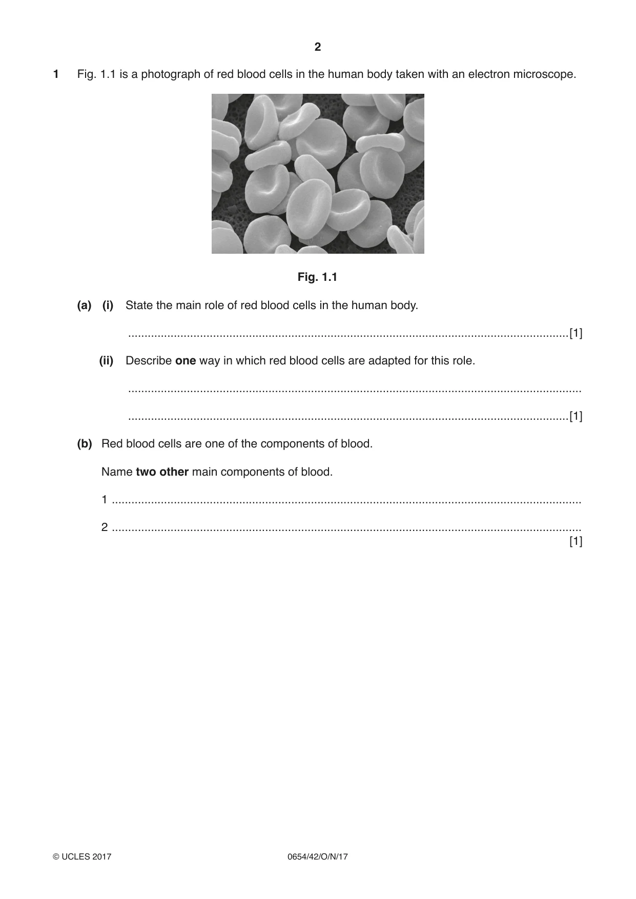 Cambridge IGCSE Sciences - Co-ordinated (Double) 0654 2017 Oct/Nov Paper 4 · Variant 2 question paper, page 2 of 32