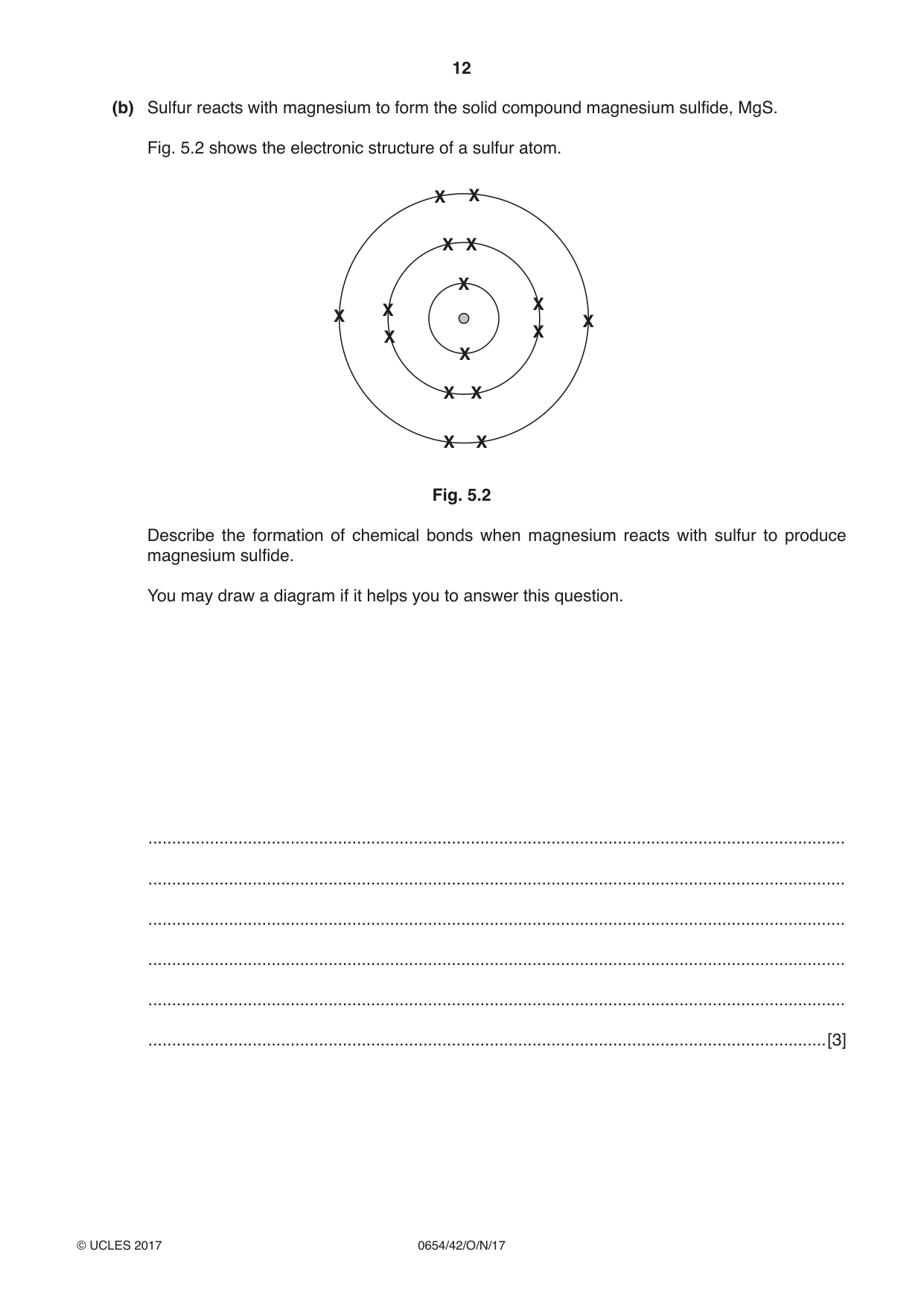 Cambridge IGCSE Sciences - Co-ordinated (Double) 0654 2017 Oct/Nov Paper 4 · Variant 2 question paper, page 12 of 32