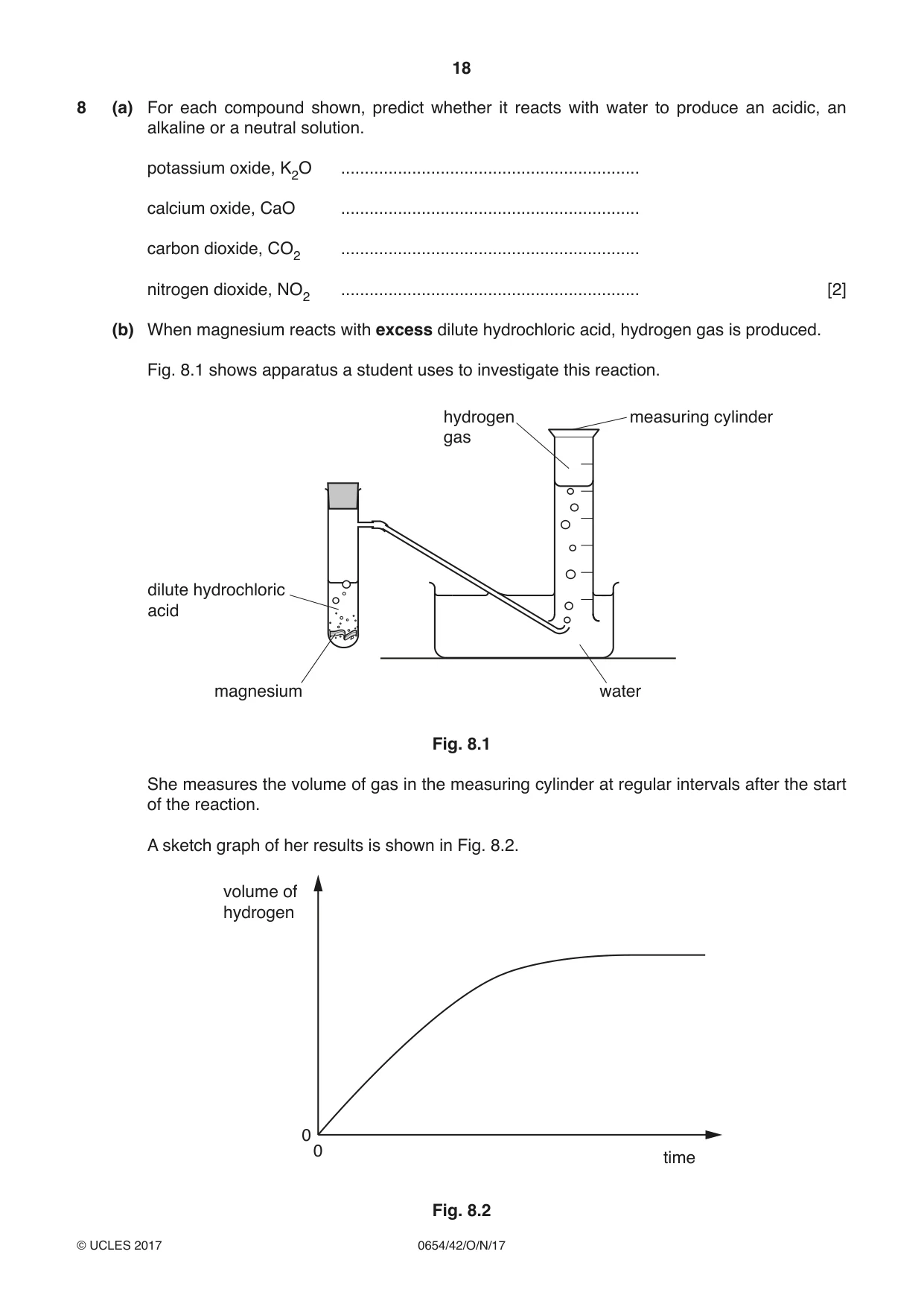 Cambridge IGCSE Sciences - Co-ordinated (Double) 0654 2017 Oct/Nov Paper 4 · Variant 2 question paper, page 18 of 32