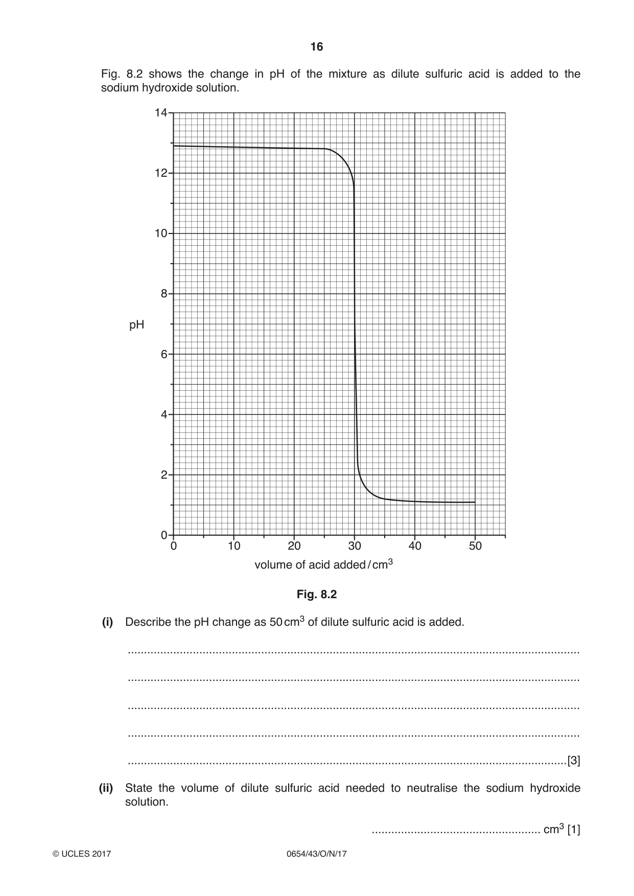 Cambridge IGCSE Sciences - Co-ordinated (Double) 0654 2017 Oct/Nov Paper 4 · Variant 3 question paper, page 16 of 32