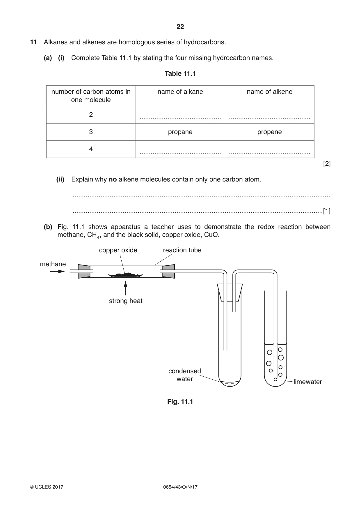 Cambridge IGCSE Sciences - Co-ordinated (Double) 0654 2017 Oct/Nov Paper 4 · Variant 3 question paper, page 22 of 32
