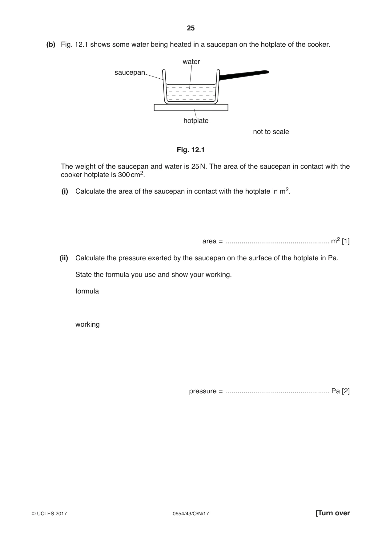 Cambridge IGCSE Sciences - Co-ordinated (Double) 0654 2017 Oct/Nov Paper 4 · Variant 3 question paper, page 25 of 32
