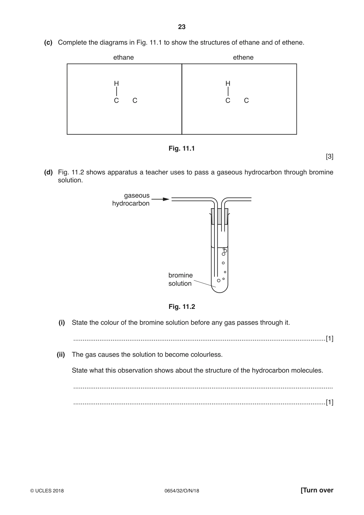 Cambridge IGCSE Sciences - Co-ordinated (Double) 0654 2018 Oct/Nov Paper 3 · Variant 2 question paper, page 23 of 28