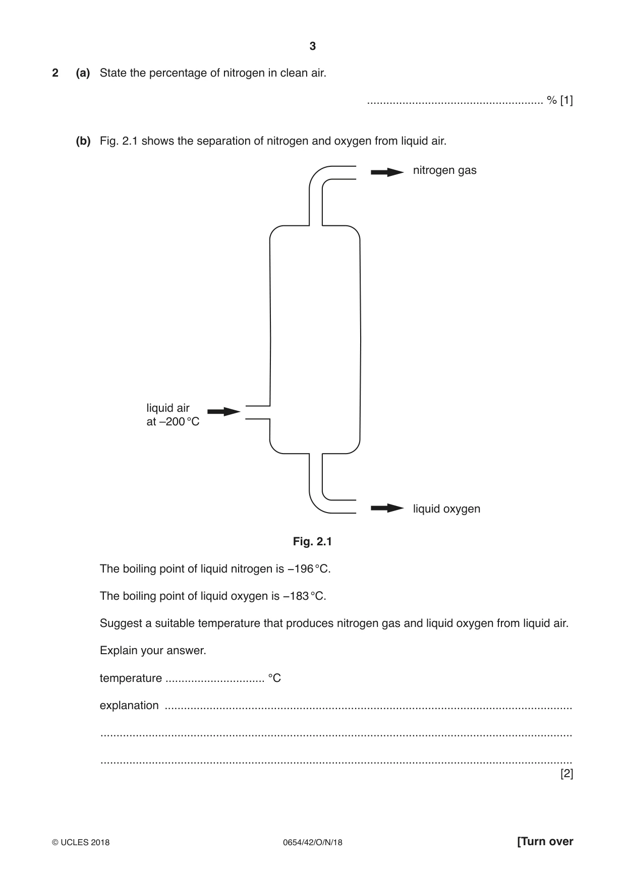 Cambridge IGCSE Sciences - Co-ordinated (Double) 0654 2018 Oct/Nov Paper 4 · Variant 2 question paper, page 3 of 36