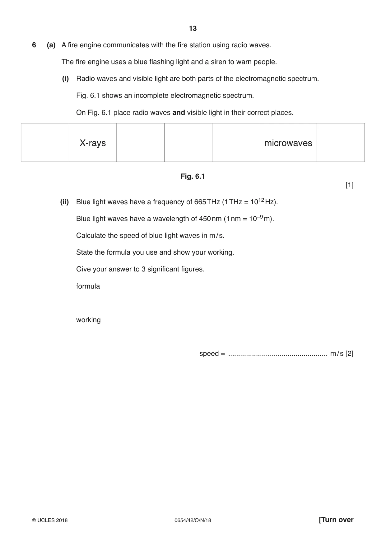 Cambridge IGCSE Sciences - Co-ordinated (Double) 0654 2018 Oct/Nov Paper 4 · Variant 2 question paper, page 13 of 36