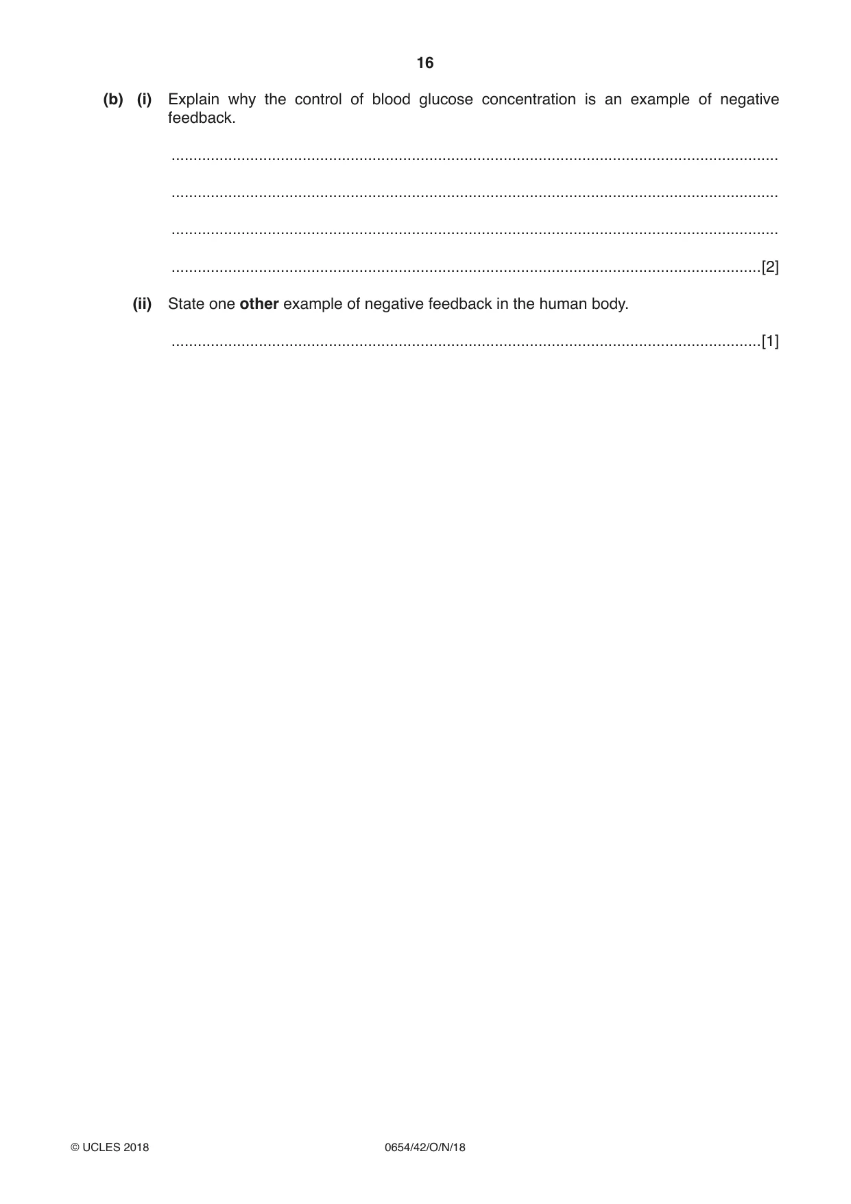Cambridge IGCSE Sciences - Co-ordinated (Double) 0654 2018 Oct/Nov Paper 4 · Variant 2 question paper, page 16 of 36