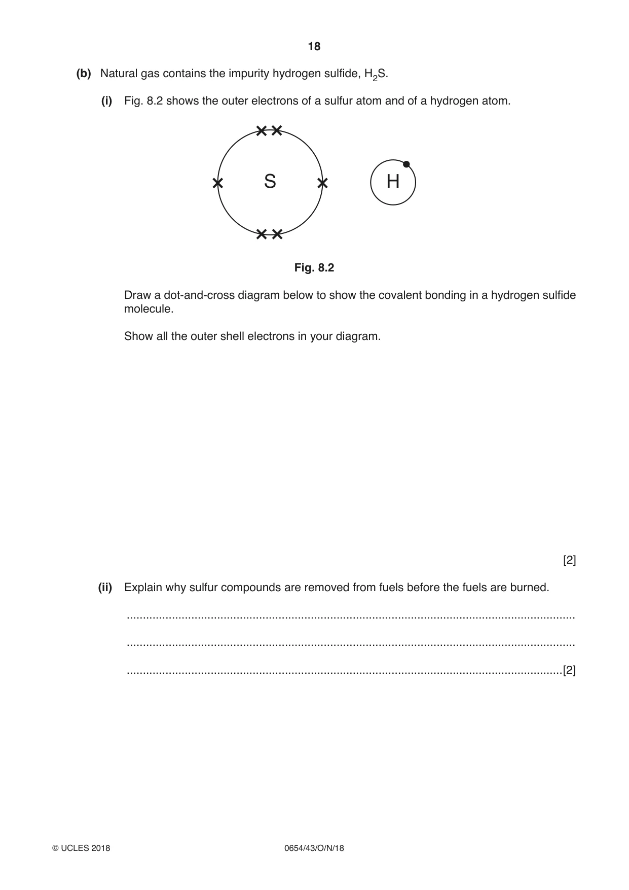 Cambridge IGCSE Sciences - Co-ordinated (Double) 0654 2018 Oct/Nov Paper 4 · Variant 3 question paper, page 18 of 32