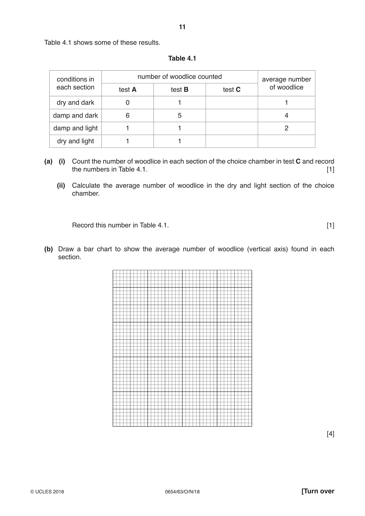 Cambridge IGCSE Sciences - Co-ordinated (Double) 0654 2018 Oct/Nov Paper 6 · Variant 3 question paper, page 11 of 20