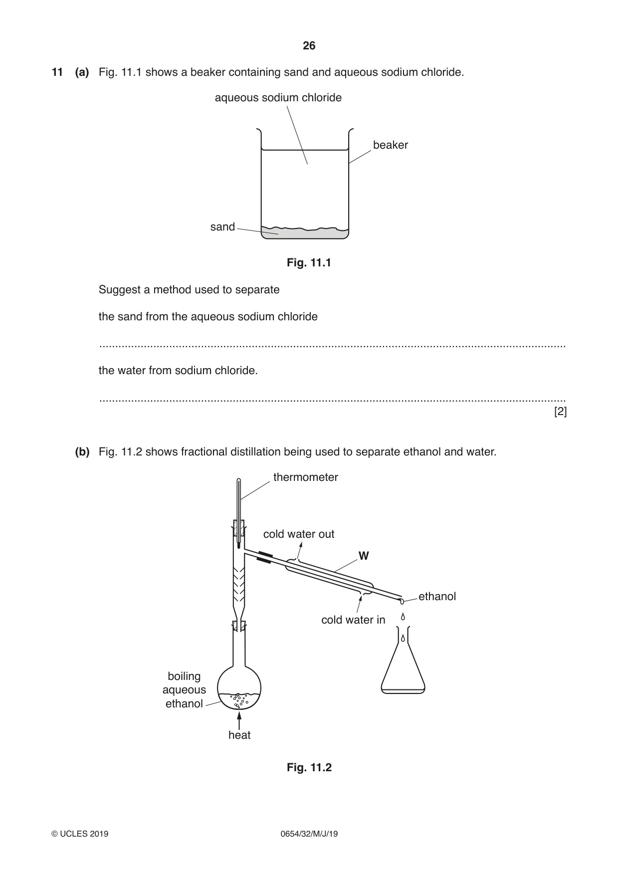 Cambridge IGCSE Sciences - Co-ordinated (Double) 0654 2019 May/June Paper 3 · Variant 2 question paper, page 26 of 36