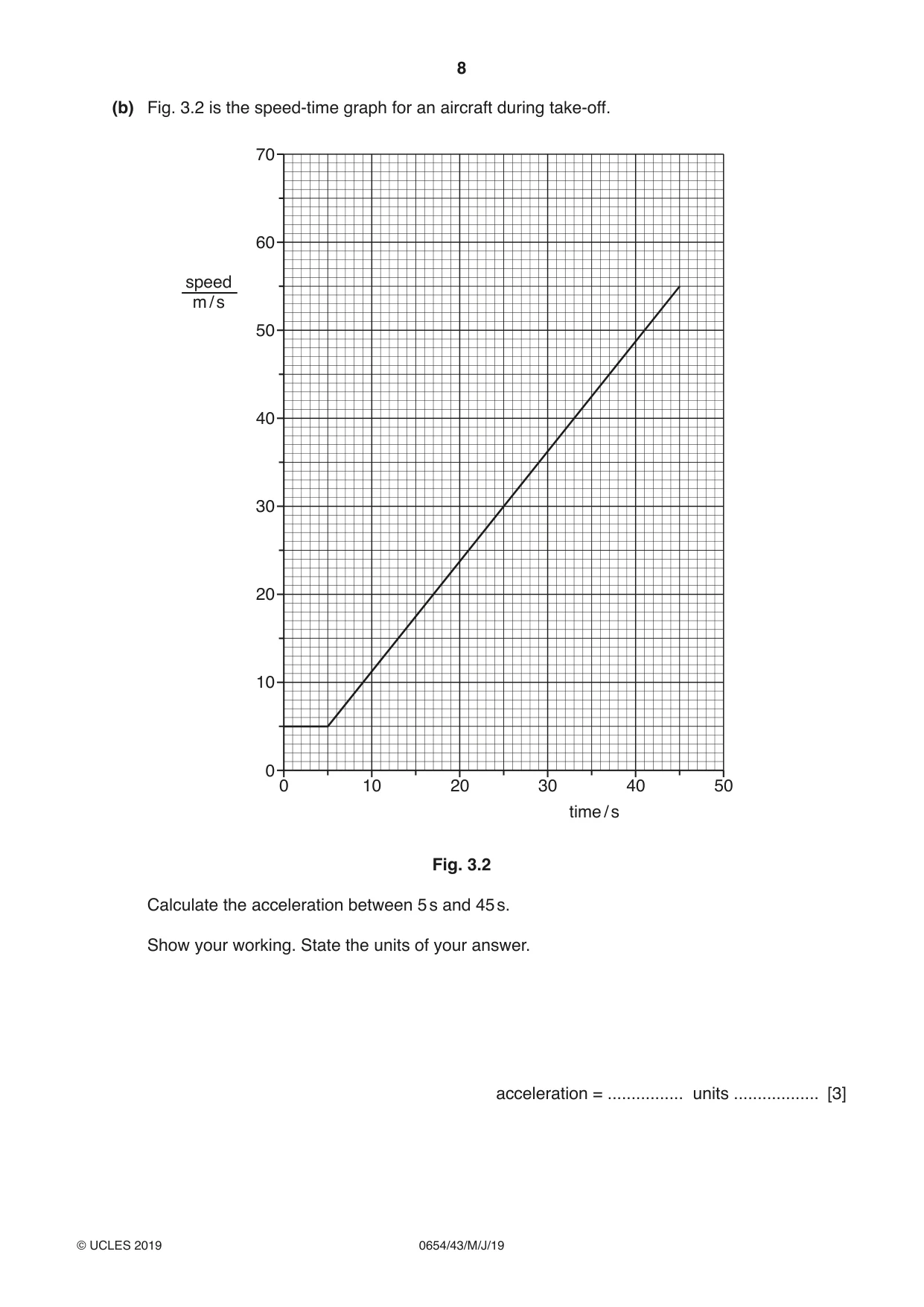 Cambridge IGCSE Sciences - Co-ordinated (Double) 0654 2019 May/June Paper 4 · Variant 3 question paper, page 8 of 32