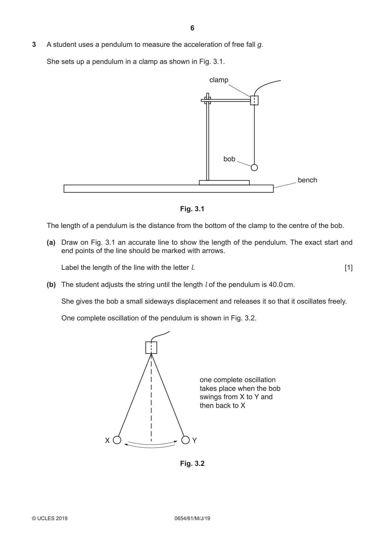 Cambridge IGCSE Sciences - Co-ordinated (Double) 0654 2019 May/June Paper 6 · Variant 1 question paper, page 6 of 20