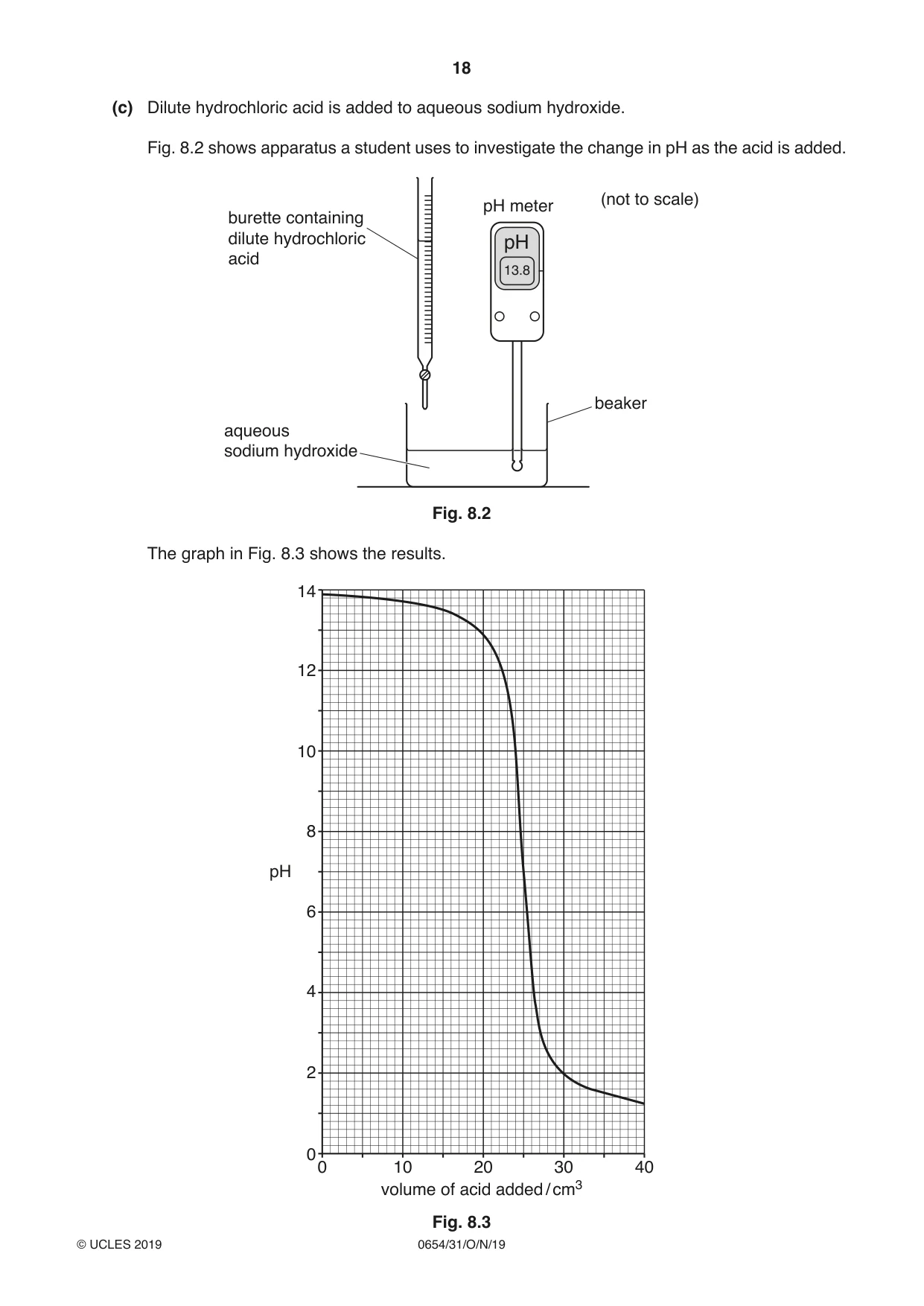 Cambridge IGCSE Sciences - Co-ordinated (Double) 0654 2019 Oct/Nov Paper 3 · Variant 1 question paper, page 18 of 32