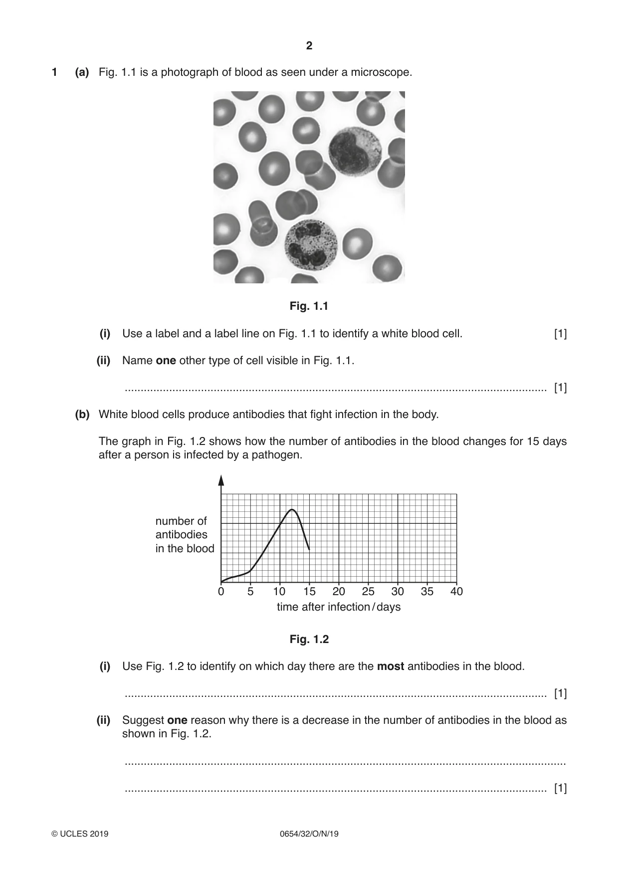 Cambridge IGCSE Sciences - Co-ordinated (Double) 0654 2019 Oct/Nov Paper 3 · Variant 2 question paper, page 2 of 32