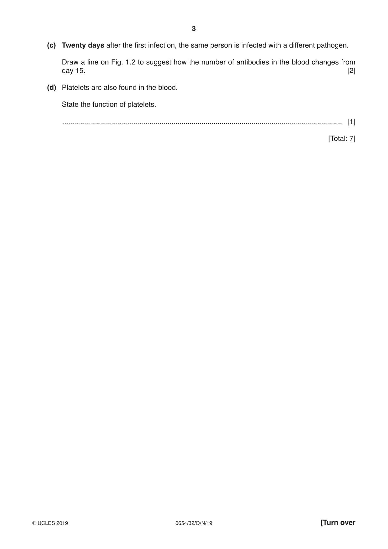 Cambridge IGCSE Sciences - Co-ordinated (Double) 0654 2019 Oct/Nov Paper 3 · Variant 2 question paper, page 3 of 32